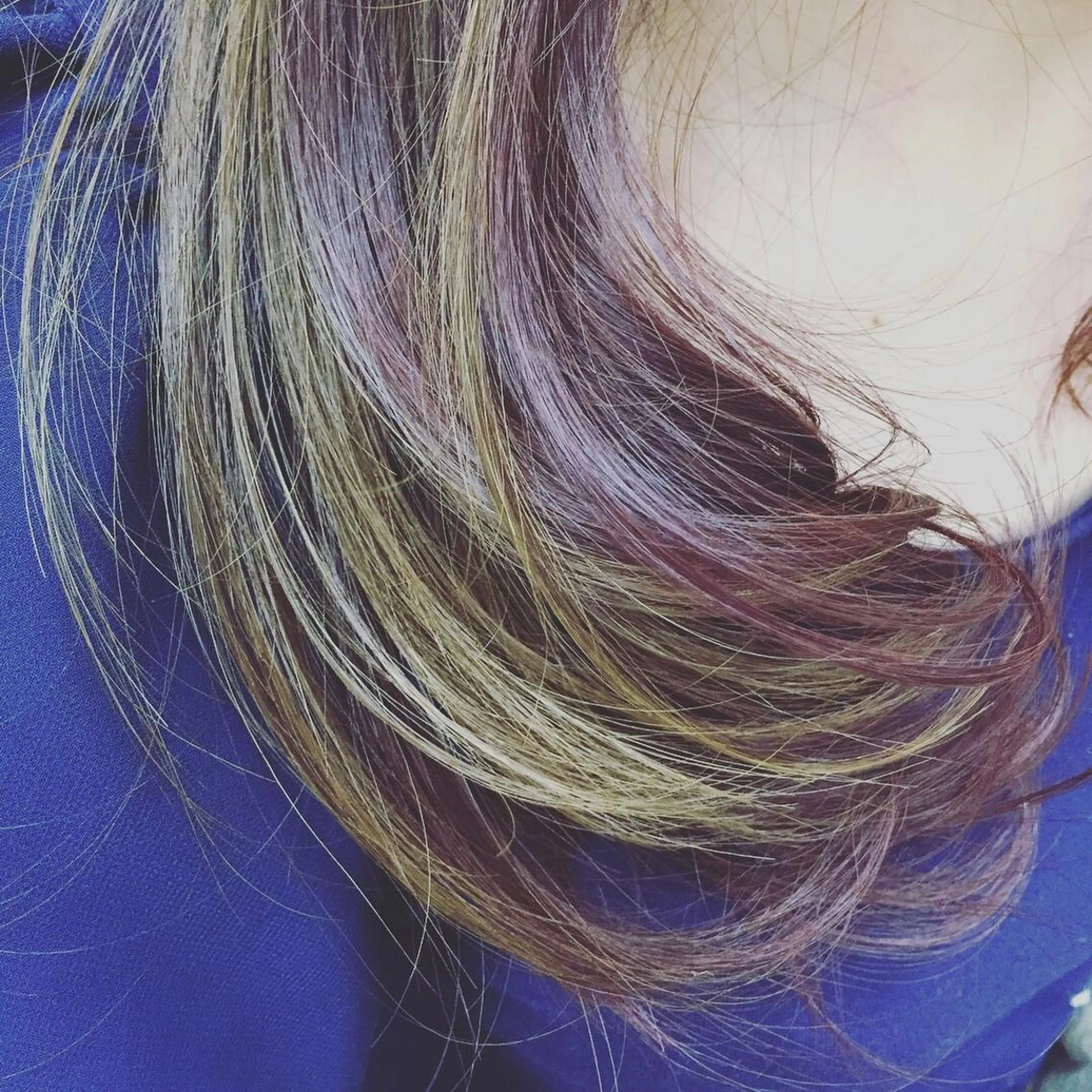 セミロング カラー グラデーションカラー イルミナカラー 🍋LaLa zipangu🍋のヘアスタイル