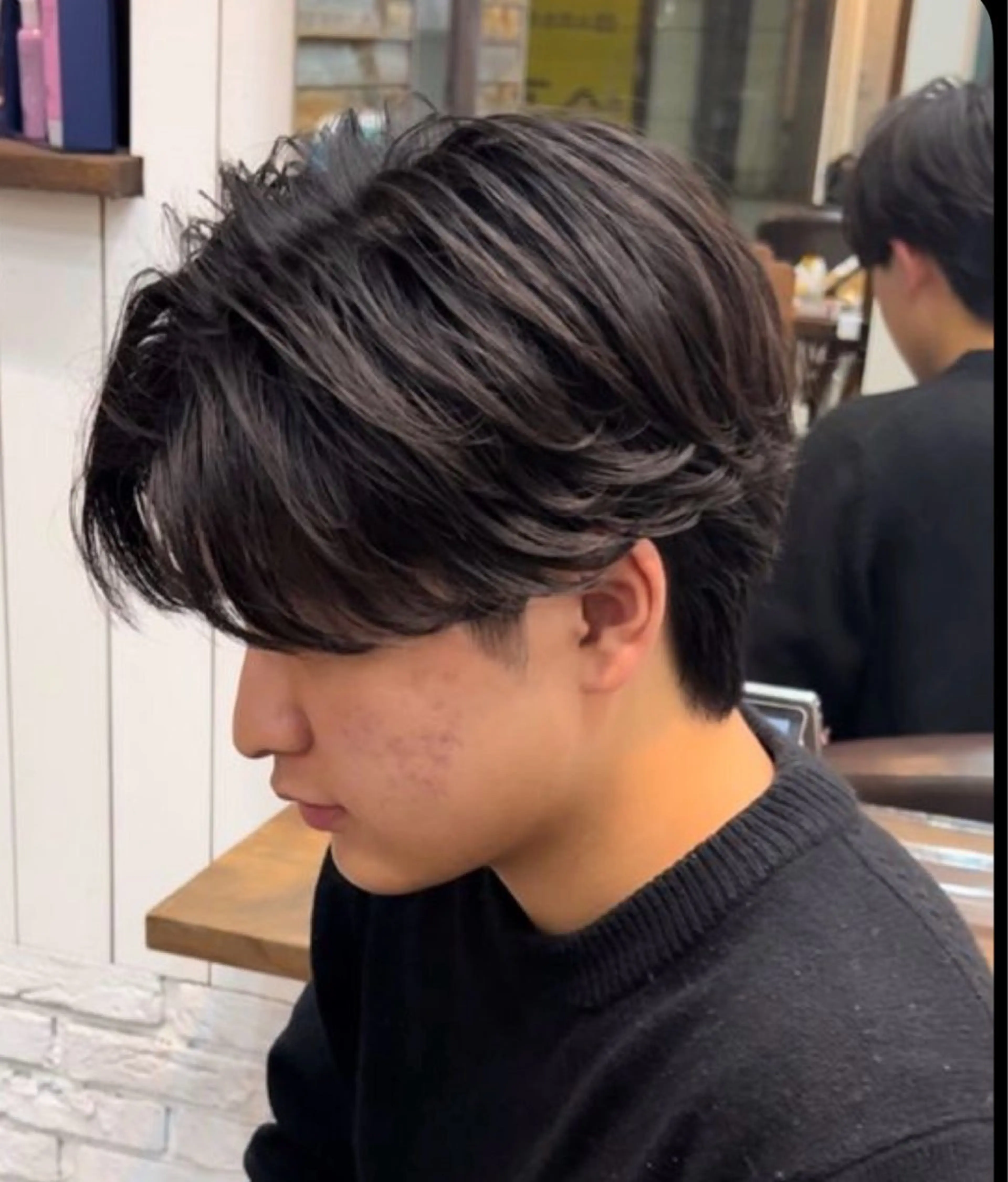 パーマ パーマ 宮本 茉衣子のヘアスタイル