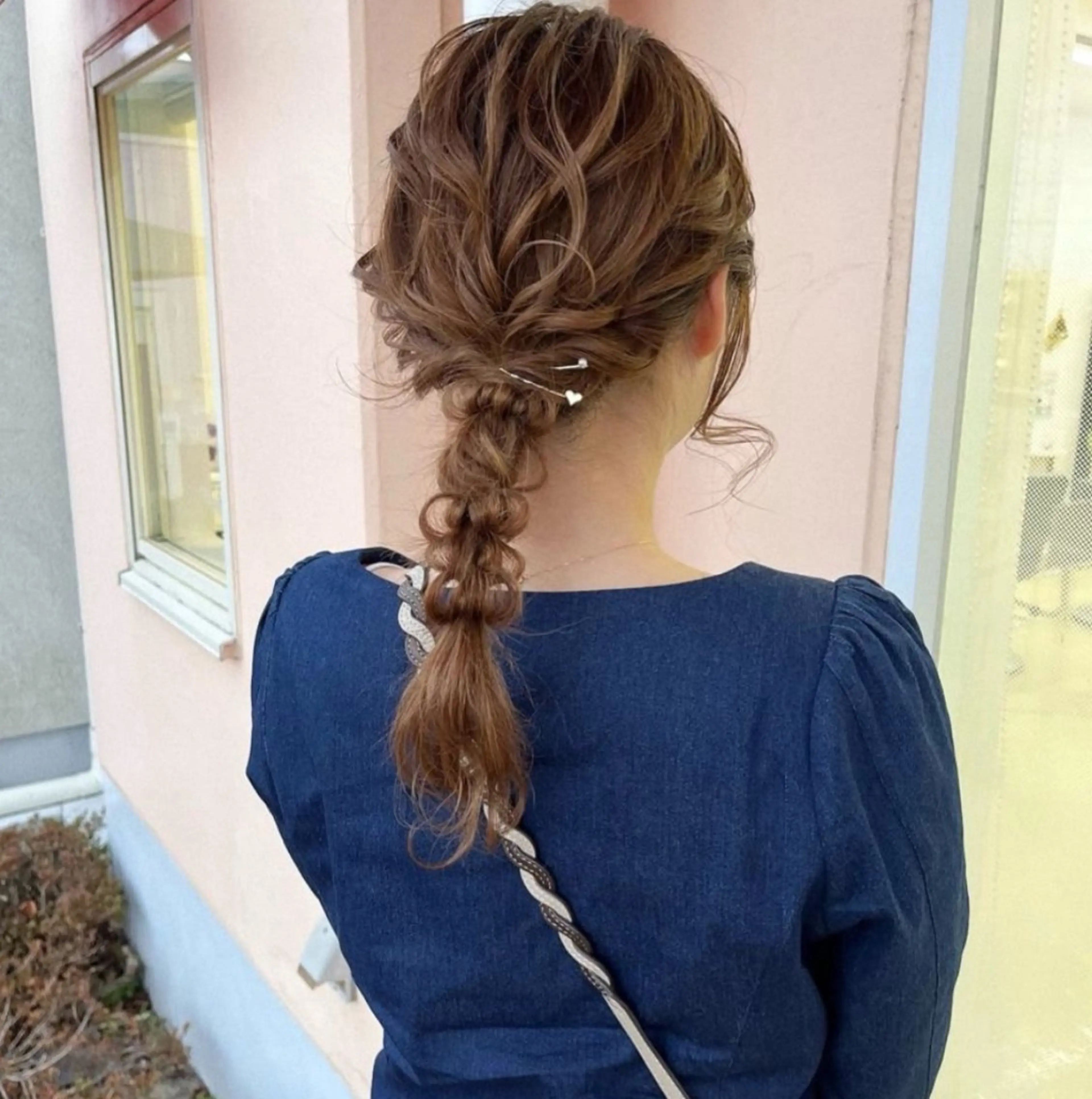 ヘアセット(イベント、お出かけ前に🪡🪿)の写真