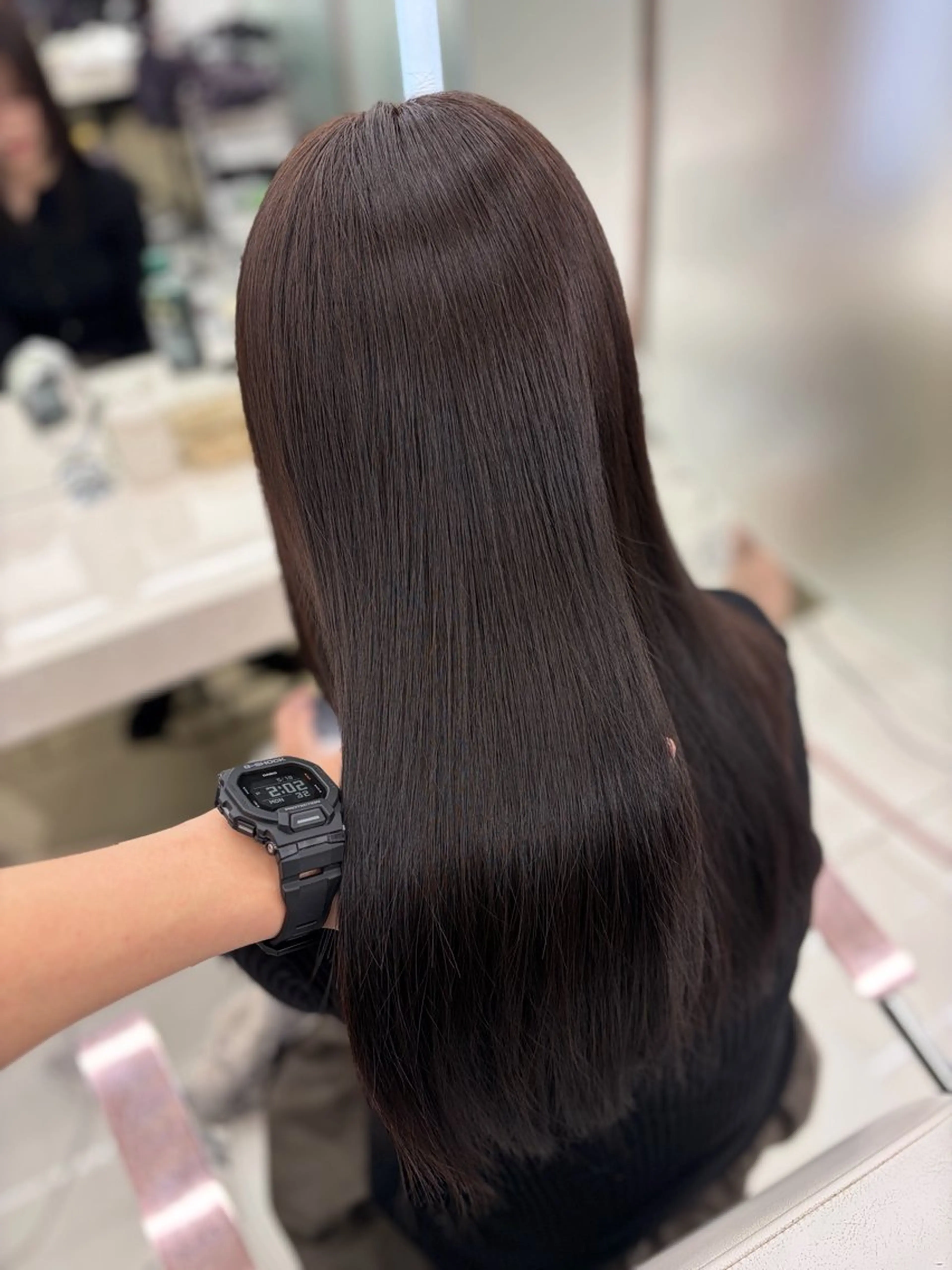 ロング 藤社 烈のヘアスタイル