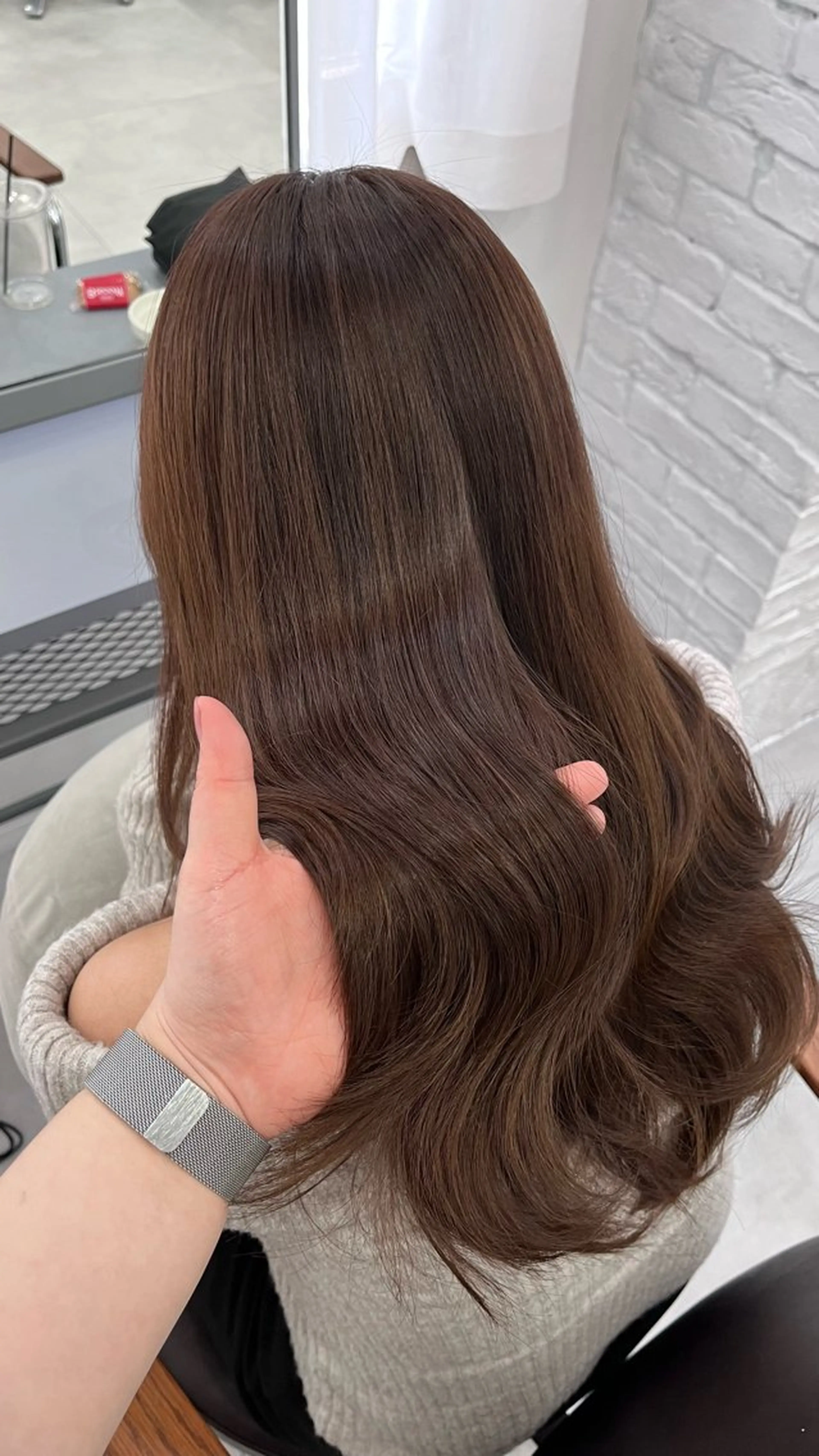 🫧平日限定🫧 似合わせcut ＋ 髪質改善サプリ ＋ プレミアムカラー ＋ トリートメント(カットなし-3300円)の写真