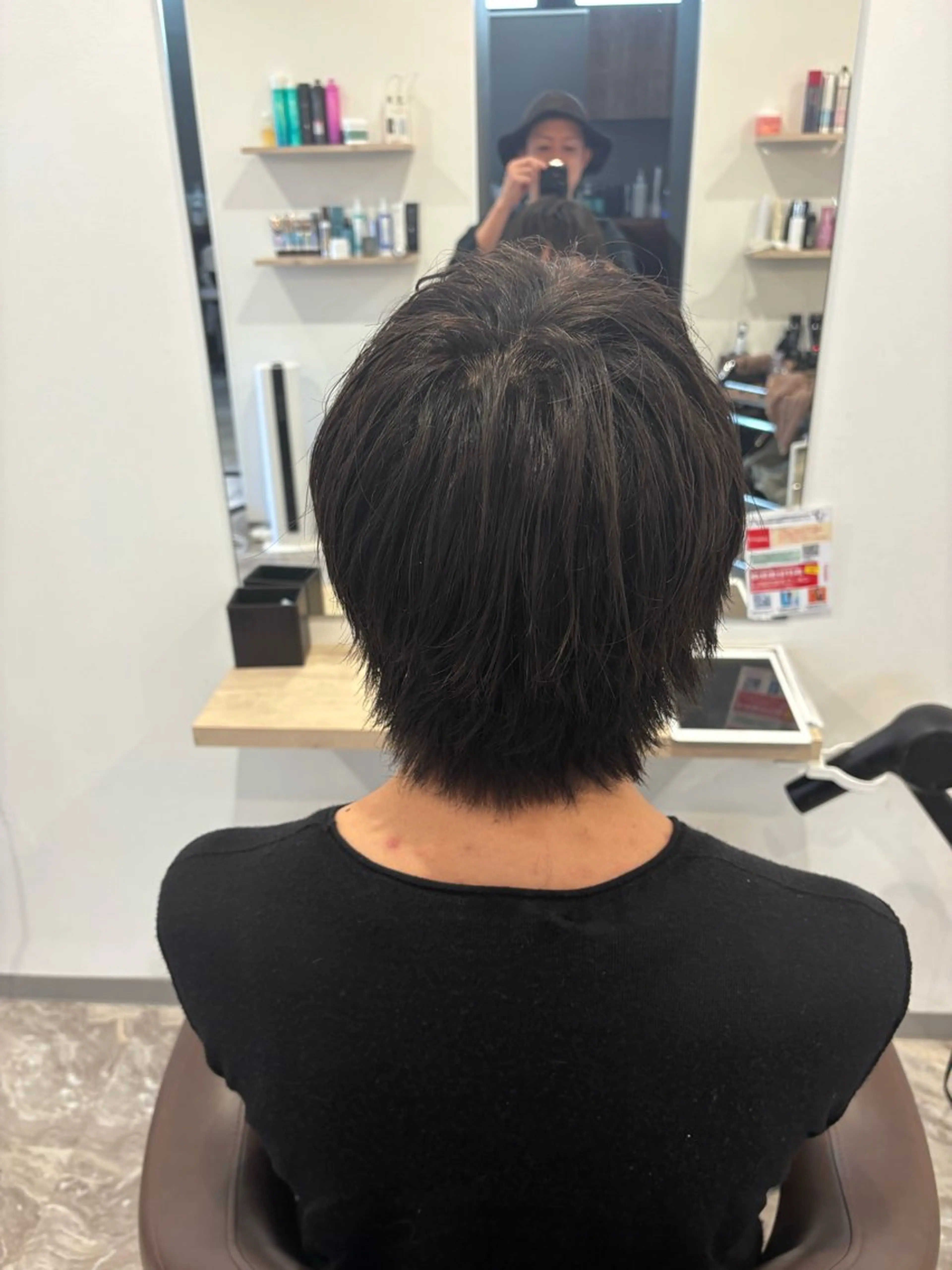 ショート ウルフカット 永田 よしはるのヘアスタイル