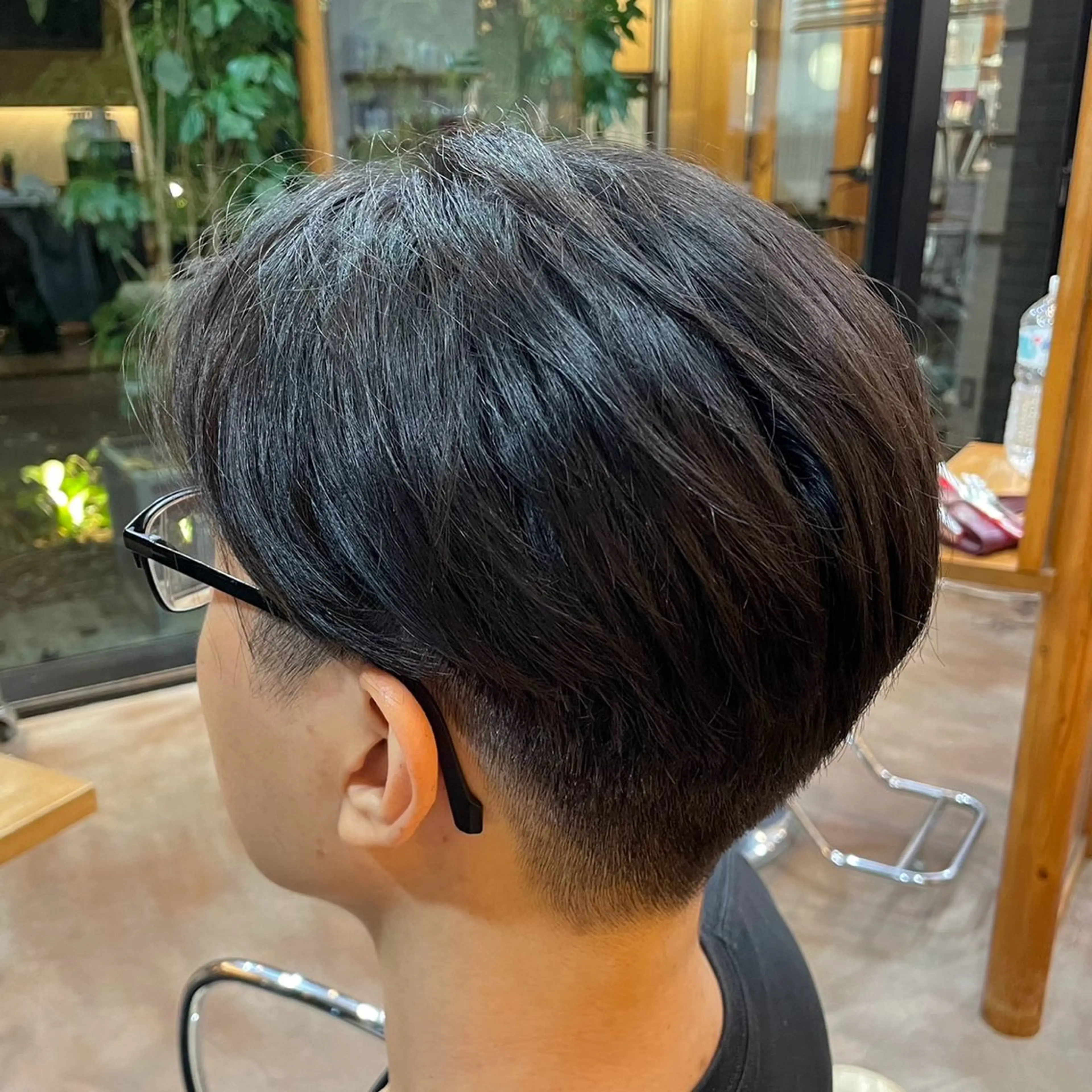 メンズ シミズ チハルのヘアスタイル
