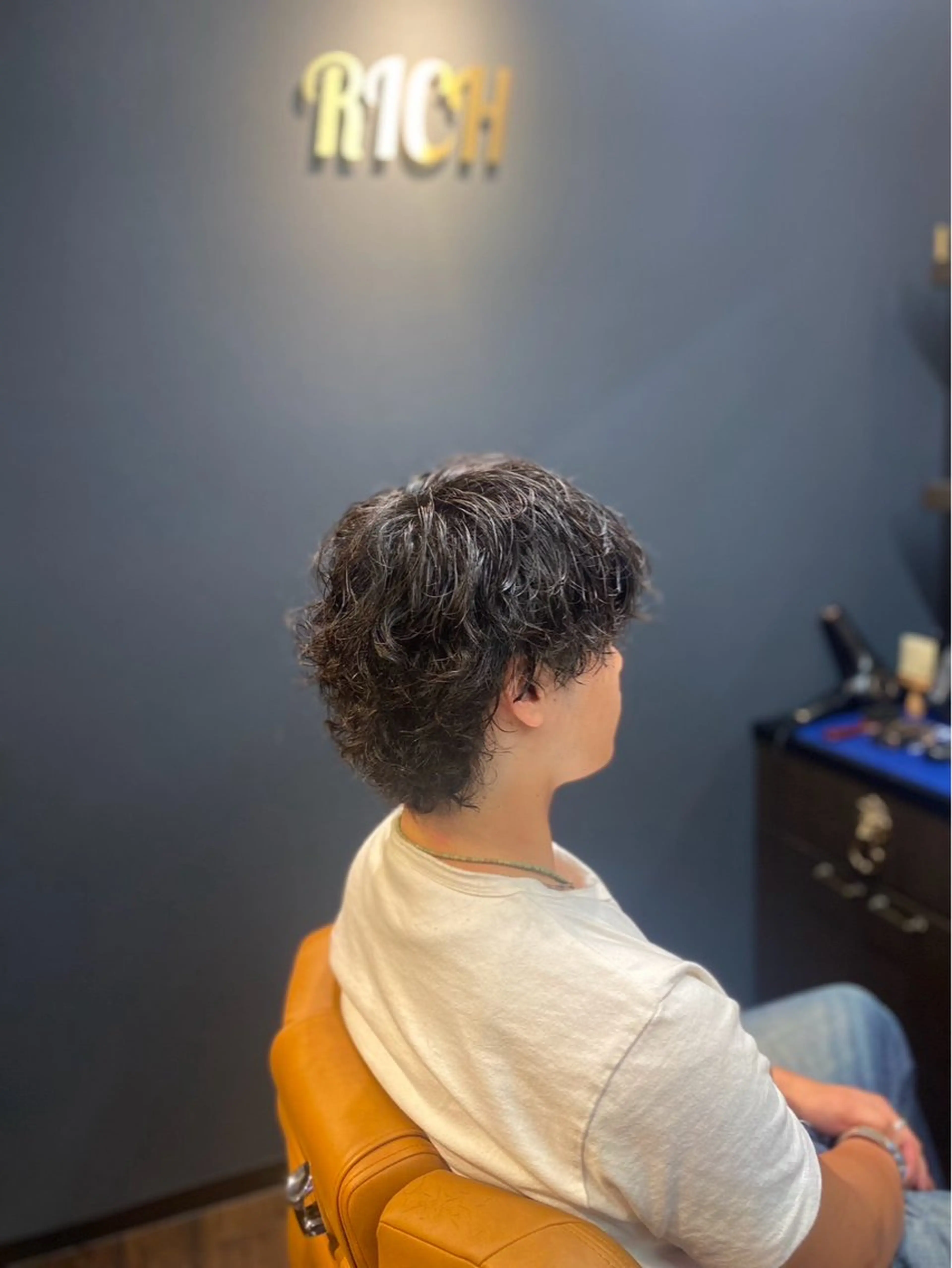 パーマ メンズ 【メンズパーマ】 山下勝勲のヘアスタイル