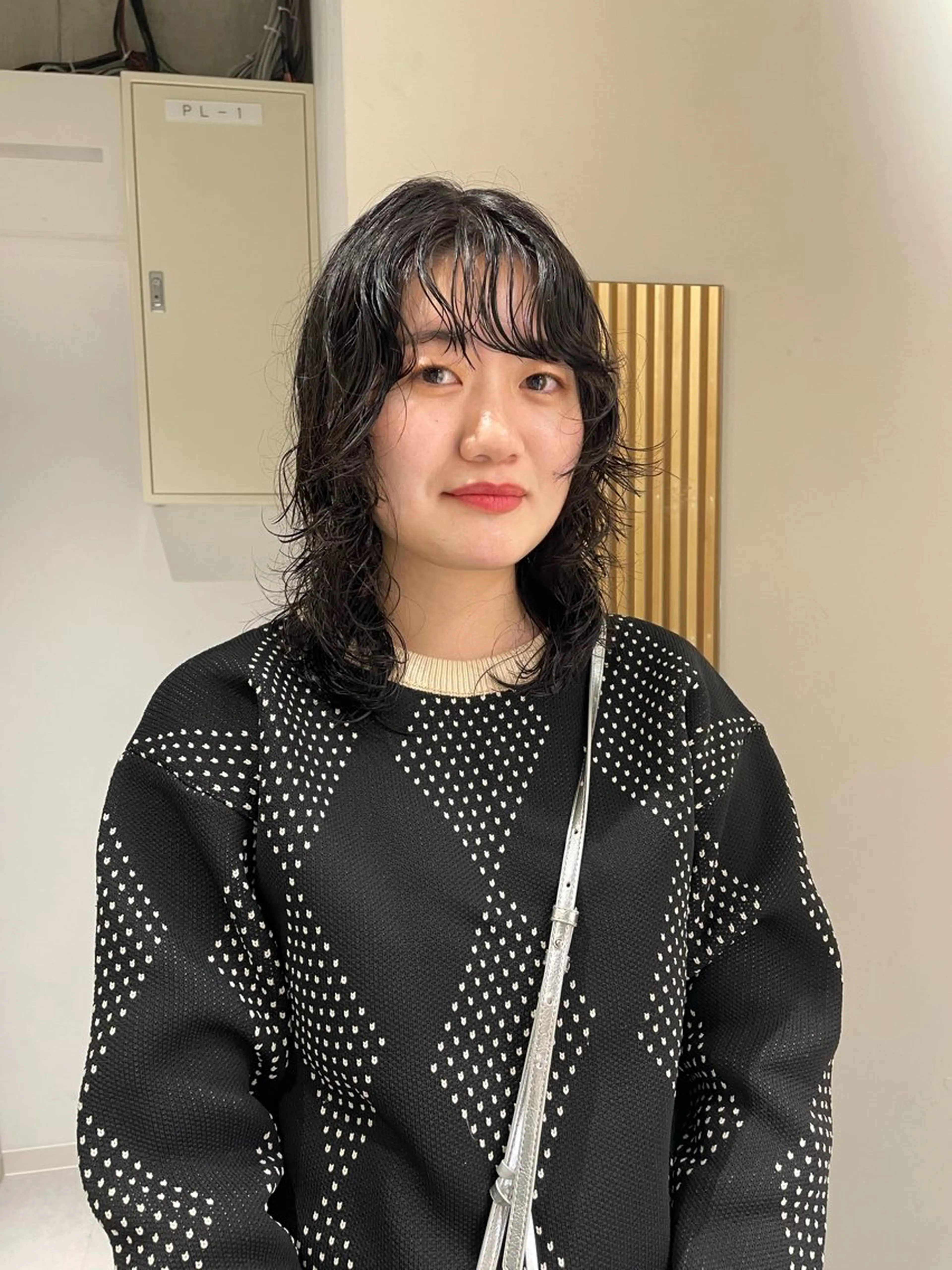 セミロング パーマ セミロングパーマ スズキ シオリのヘアスタイル