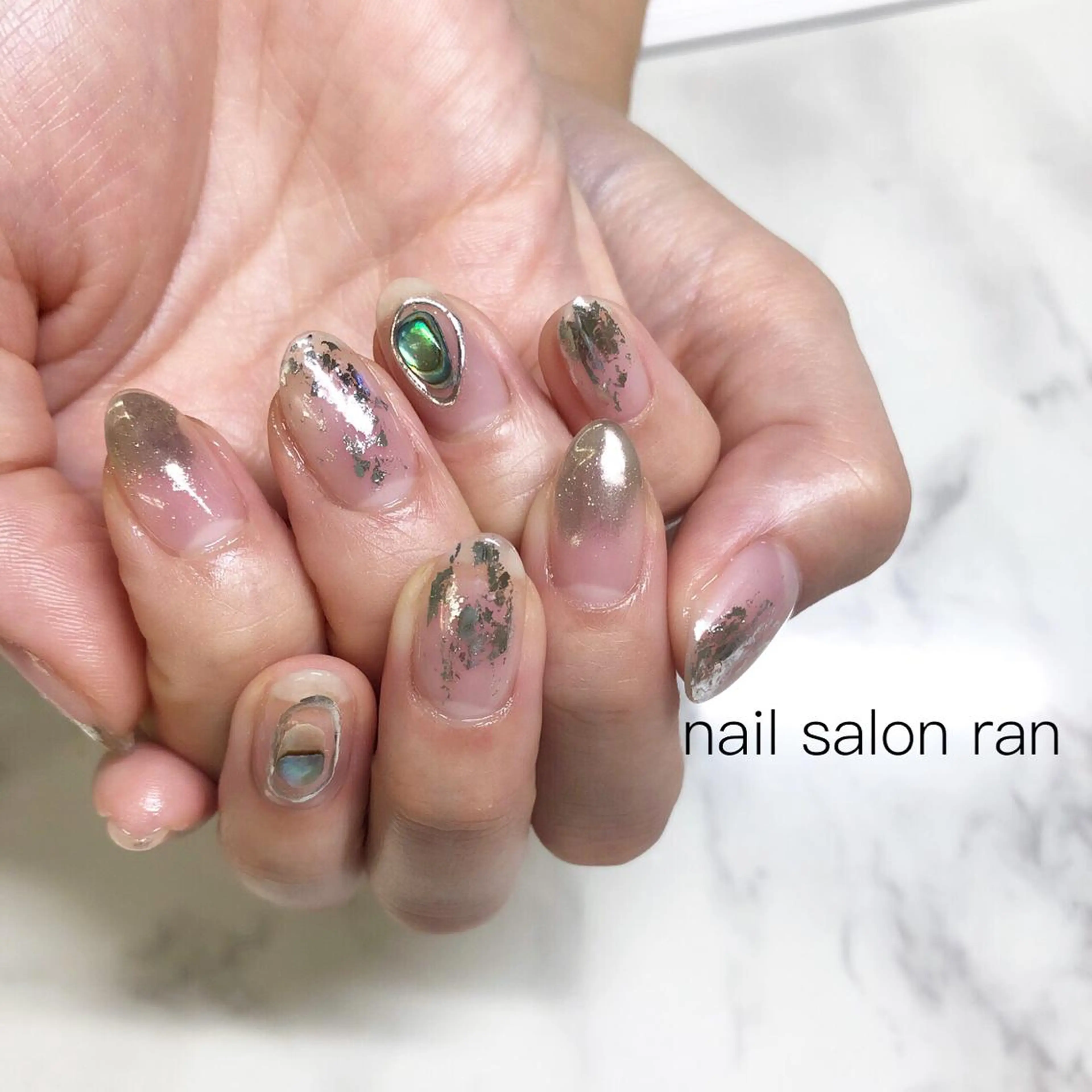 ネイル アートネイル nailsalon ranのネイルデザイン