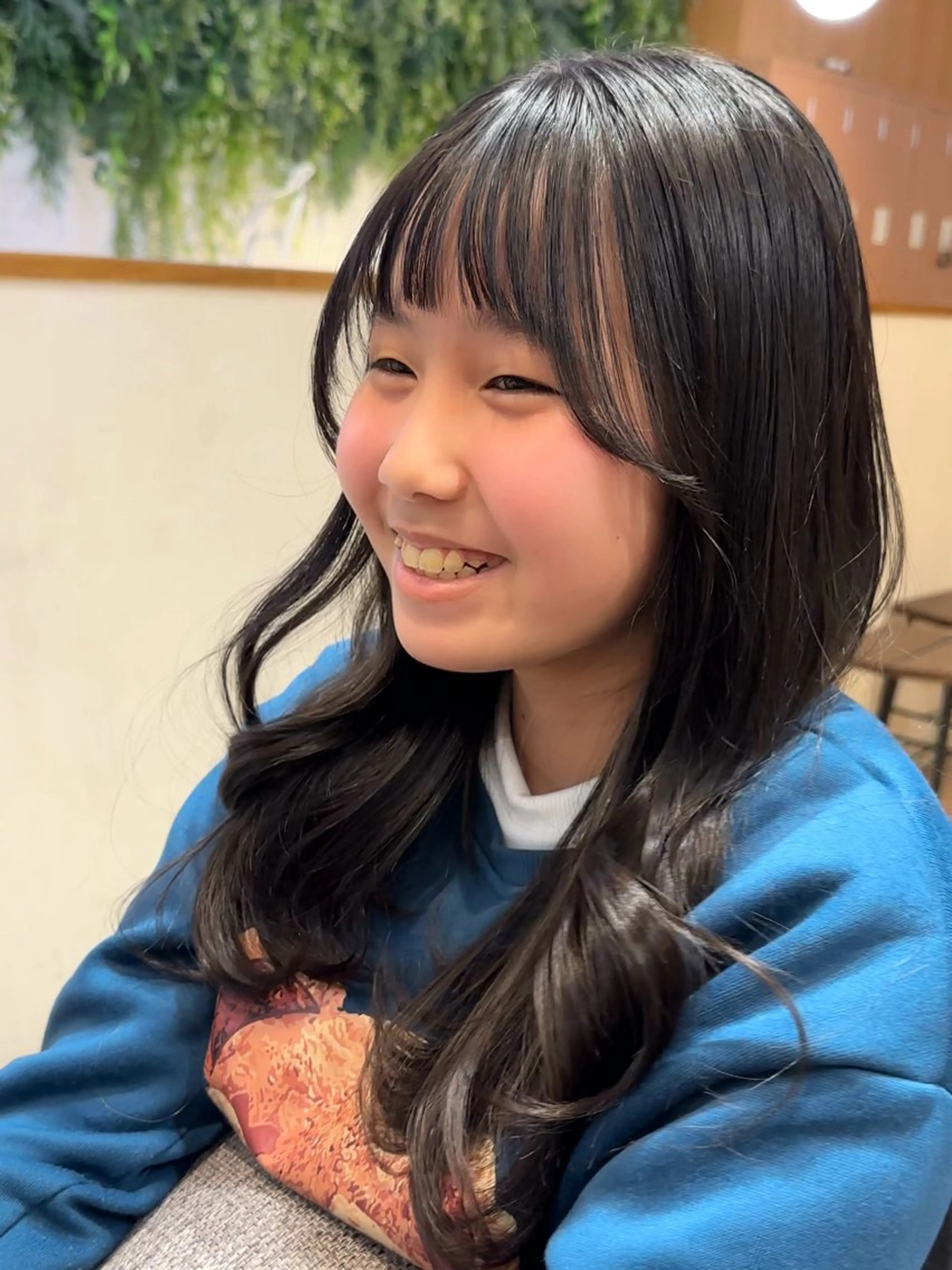 ロング 学生 レイヤー/顔まわり /亀戸錦糸町/なつきのヘアスタイル