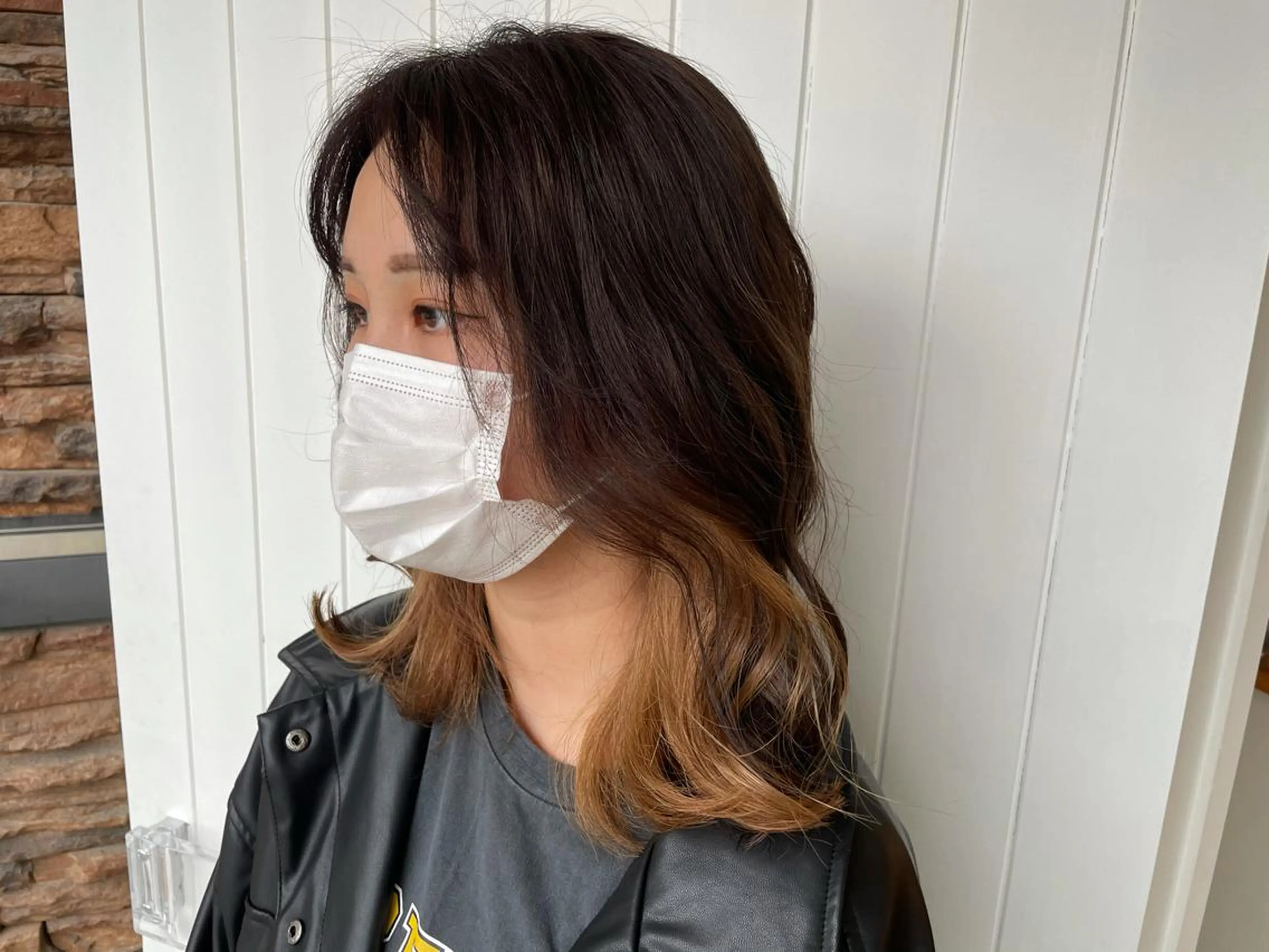 ミディアム カラー 髪質改善✨️透明感カ ラー✧*。山下さいみのヘアスタイル