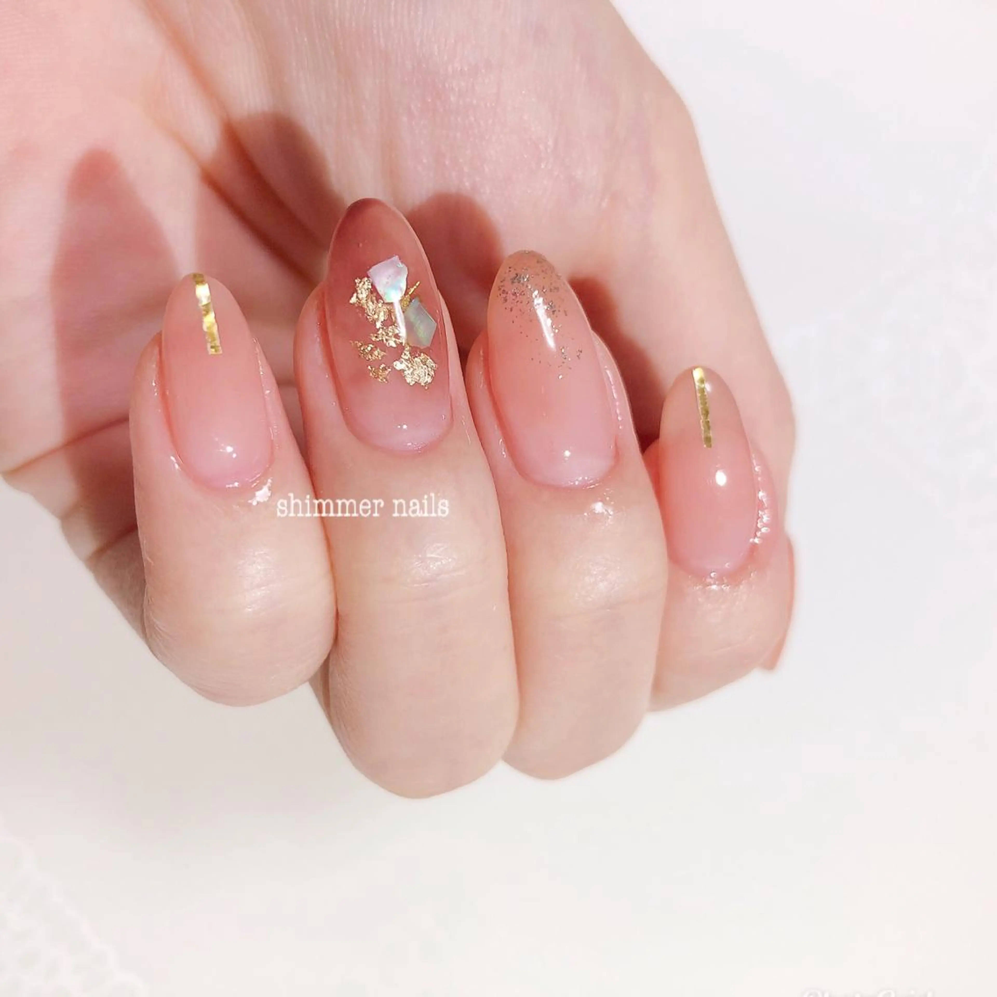 ネイル shimmer nailsのネイルデザイン
