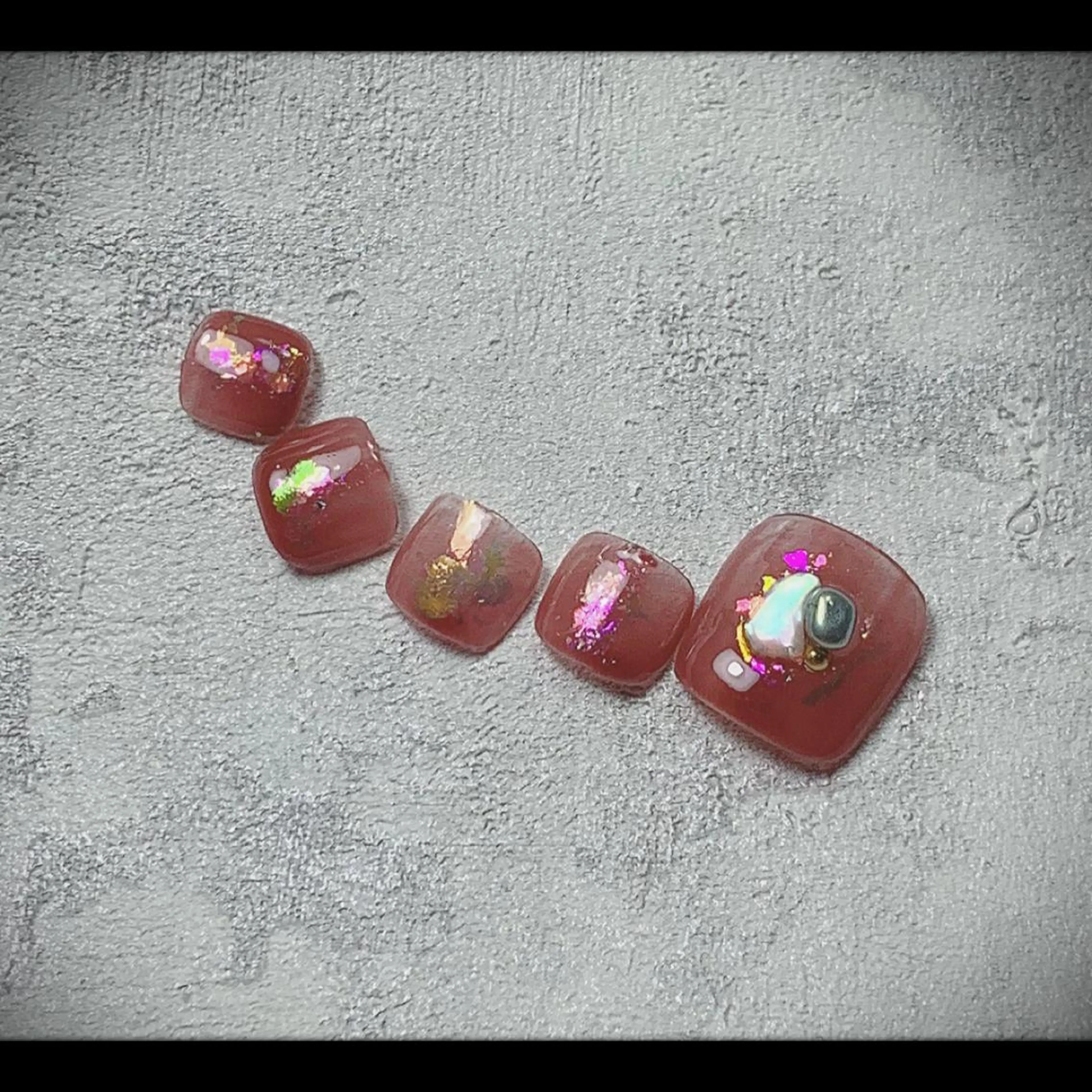 ネイル フットネイル M nail 市原市ちはら台のネイルデザイン