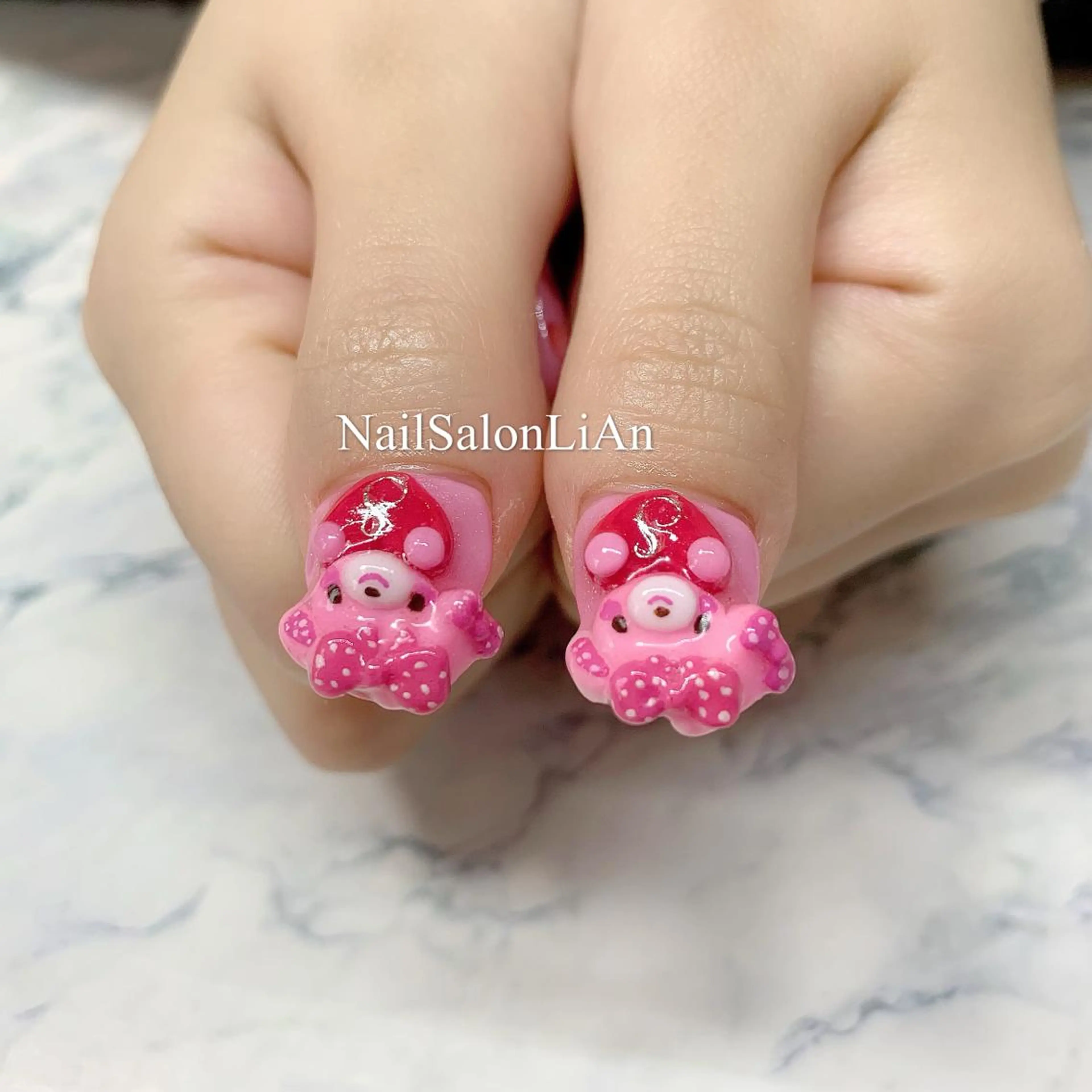 ネイル 持ち込み ハンドネイル NailSalon LiAnのネイルデザイン