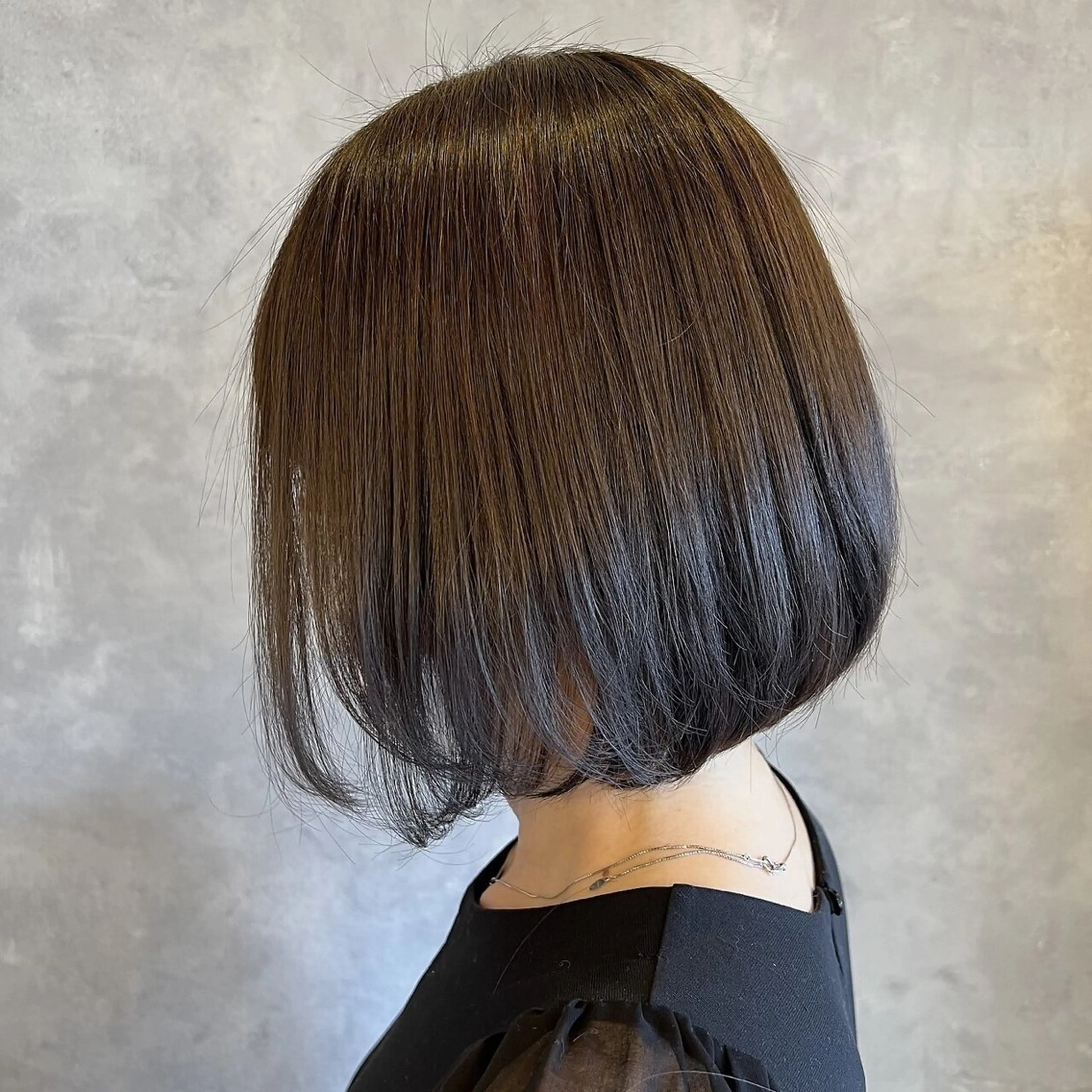 ミディアム カラー 勅使河原 裕生 Fiora大森のヘアスタイル