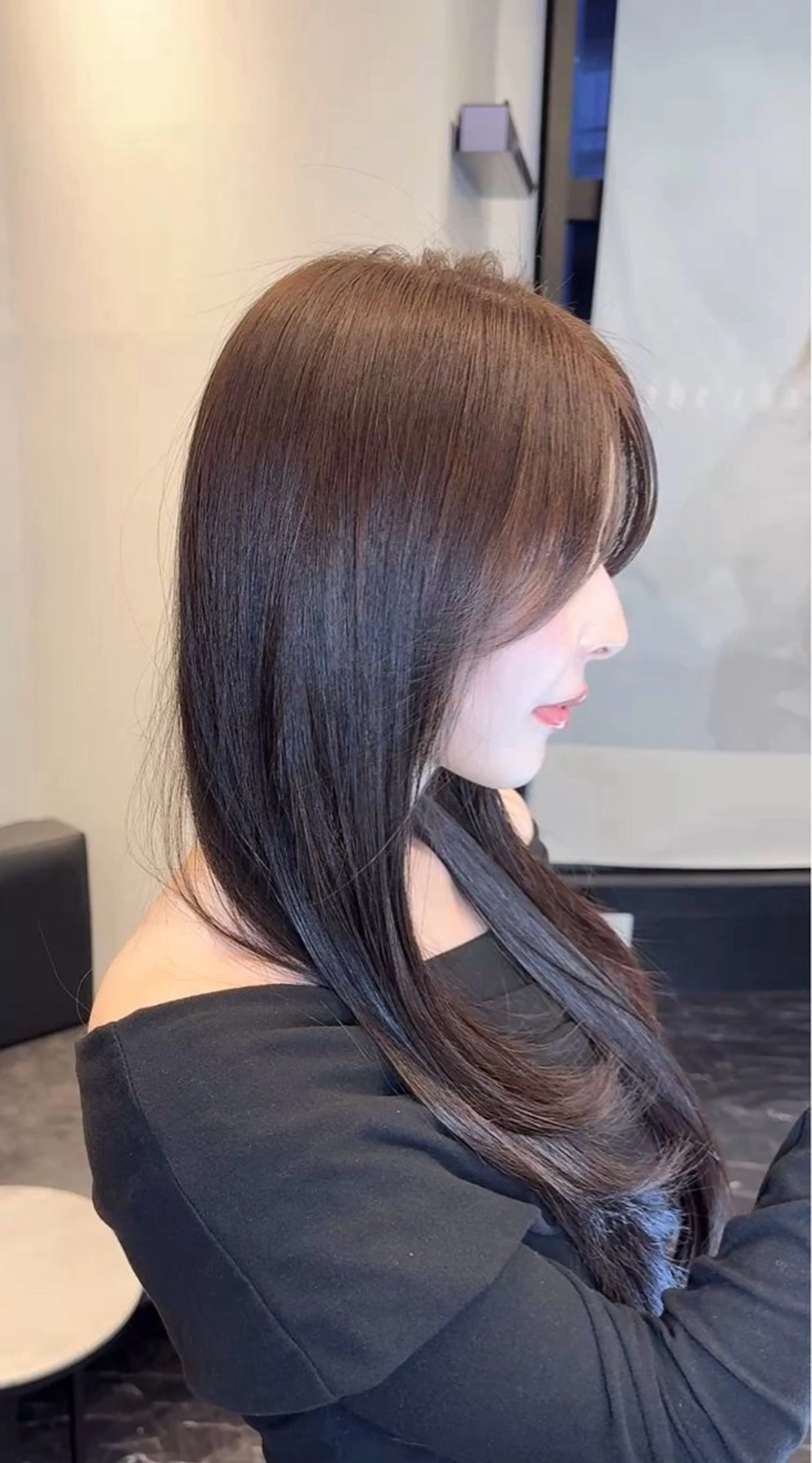 ロング 韓国風ヘア カット パーマ 縮毛矯正 🍀美髪クリエイター 味田　雅宏🍀のヘアスタイル