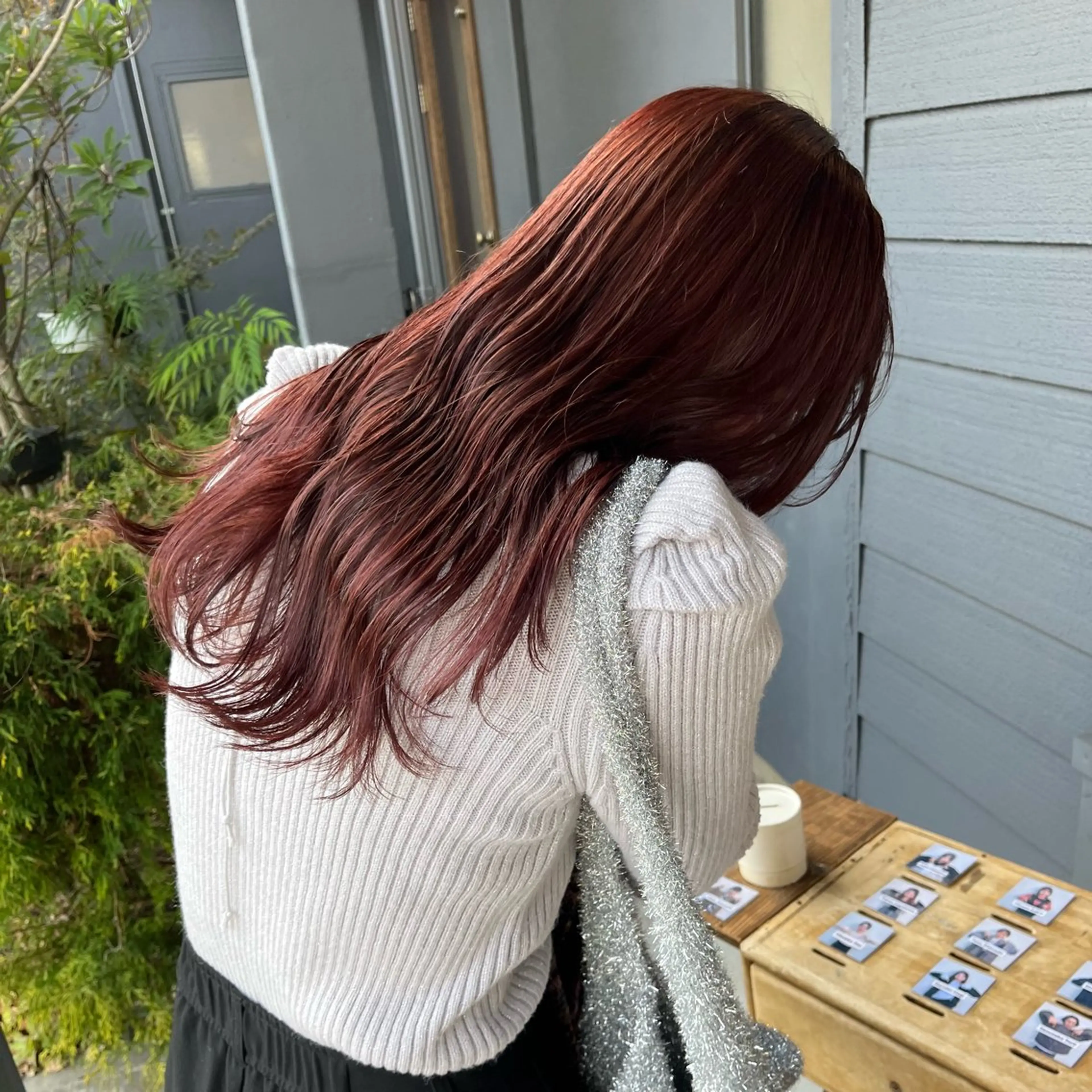 ロング カラー ヘアカラー シマダ ユウナのヘアスタイル