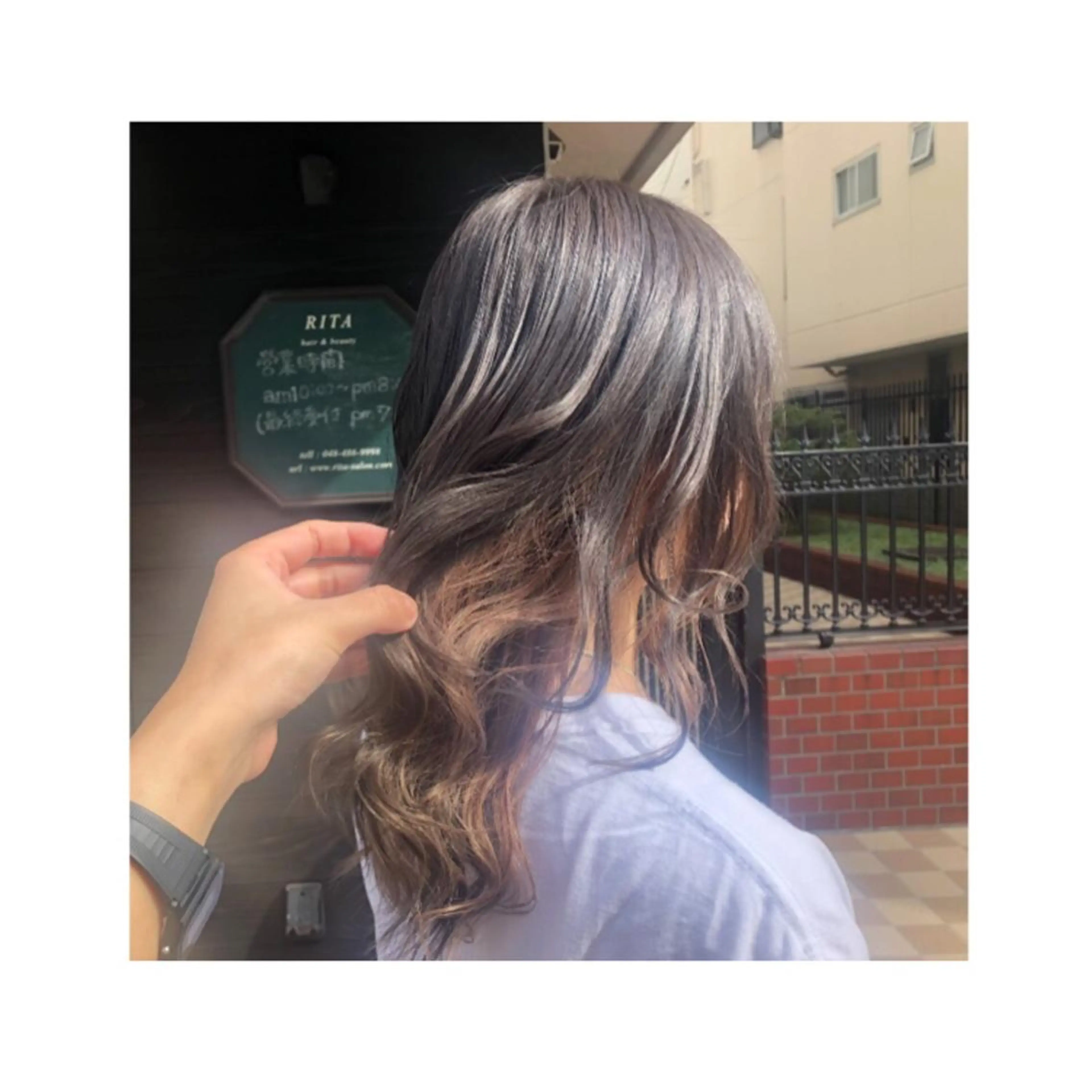 ロング ヘアカラー ヘッドスパ ❁⃘ ち だ り さ ❁⃘のヘアスタイル