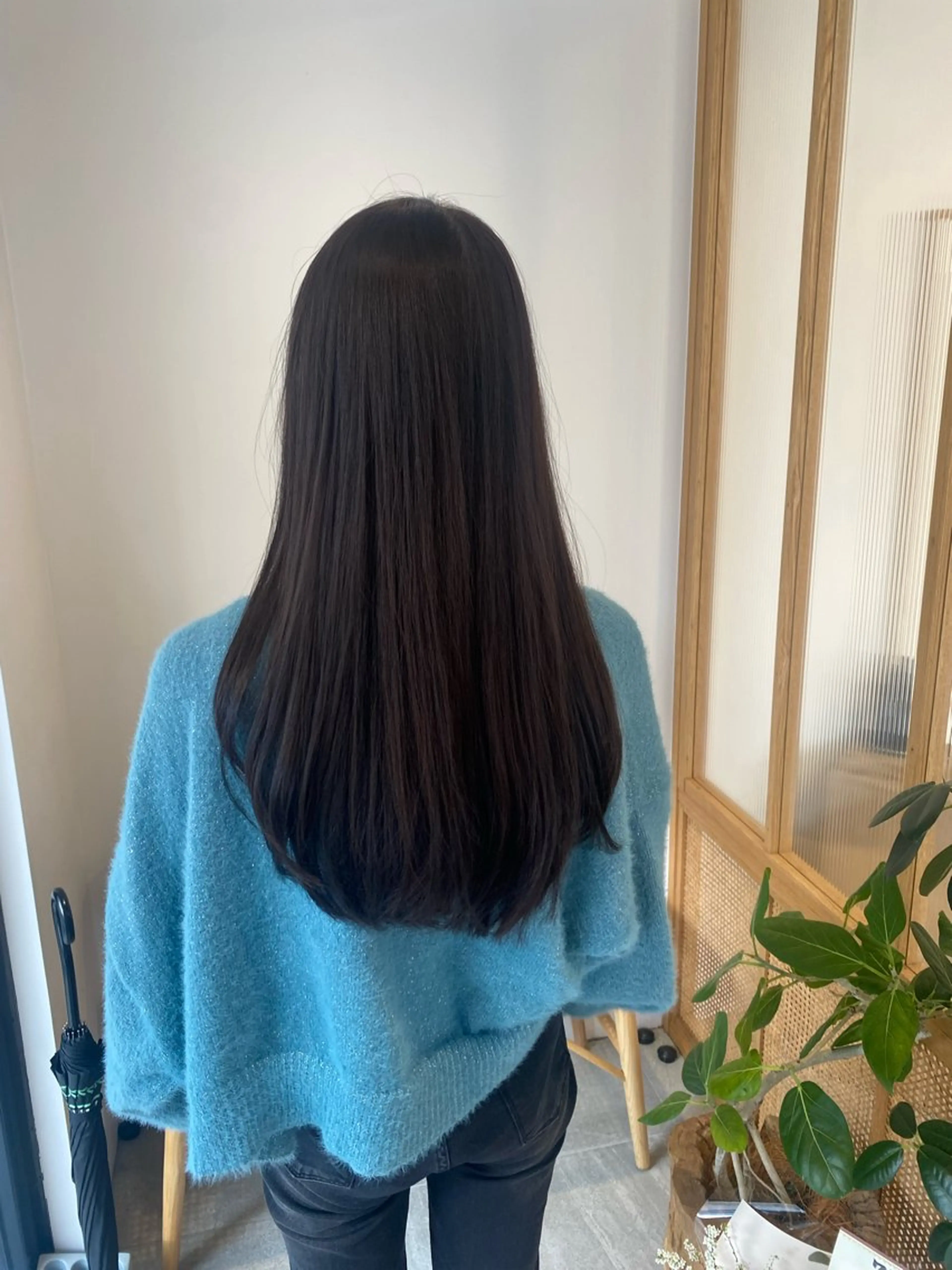 ロング ショート/ボブ/顔周 りレイヤー/RINAのヘアスタイル