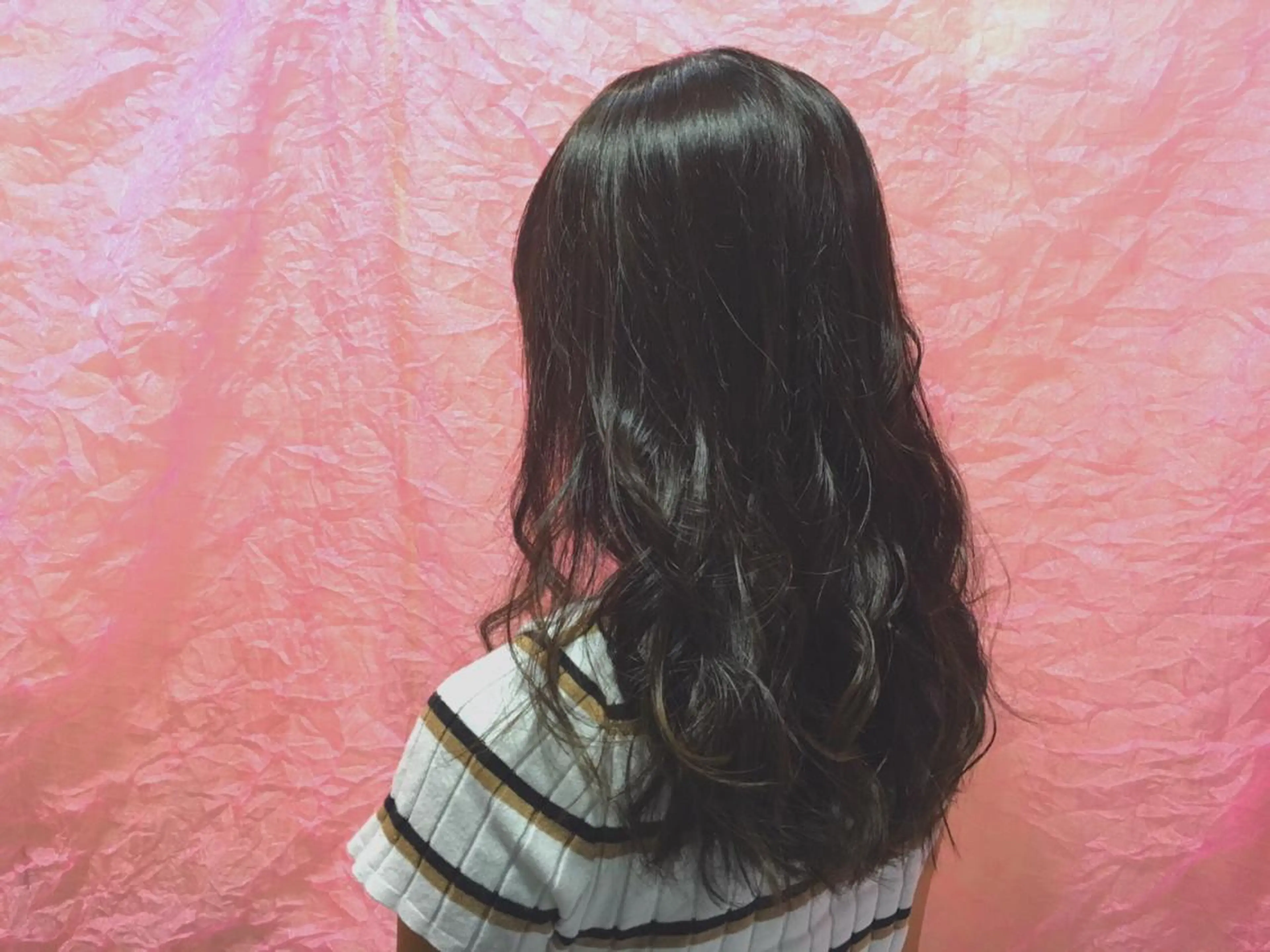 セミロング ロング カラー boutique misakiのヘアスタイル