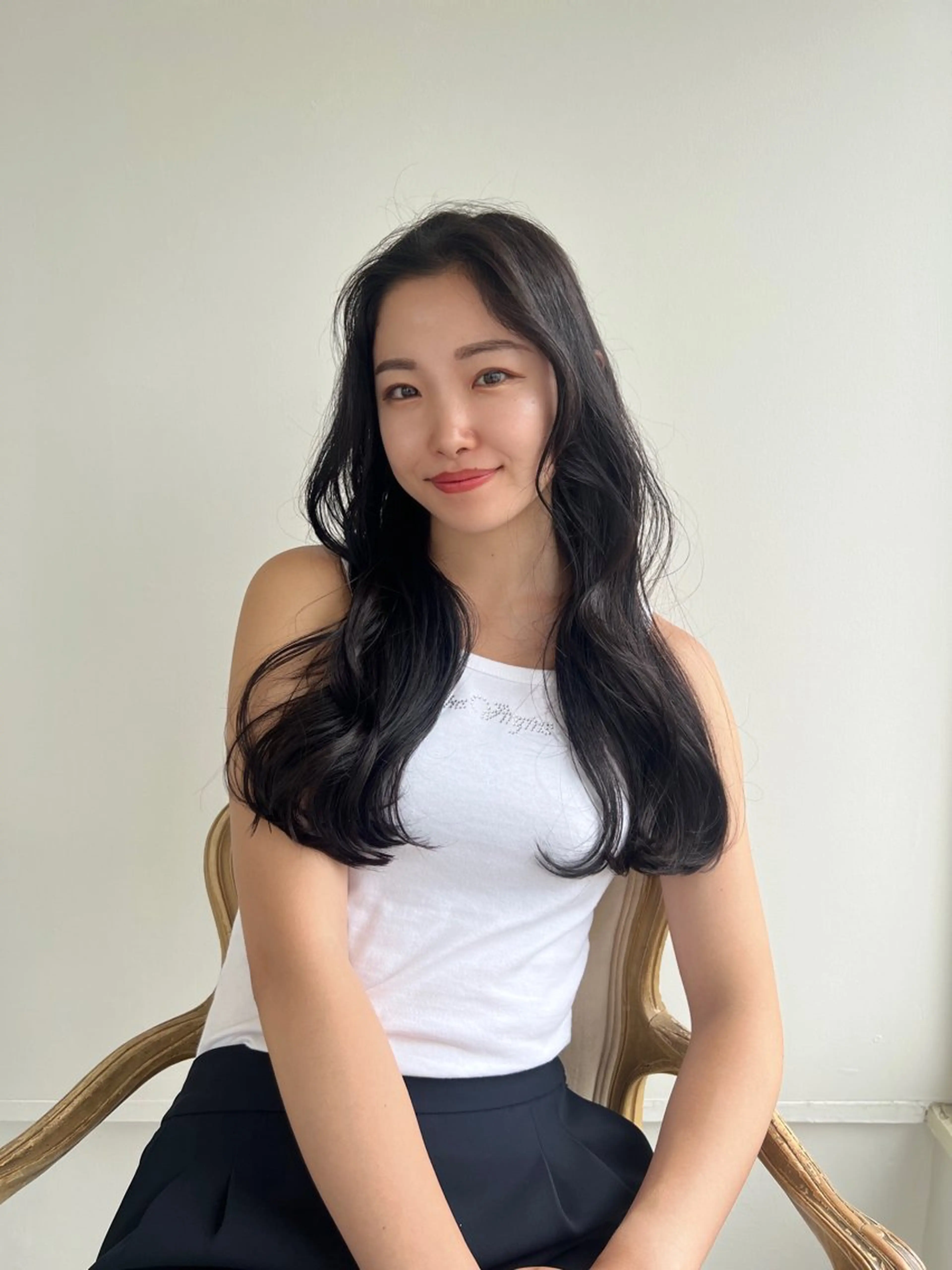 ロング ヘアアレンジ 🧊🪞透明感カラー himeのヘアスタイル