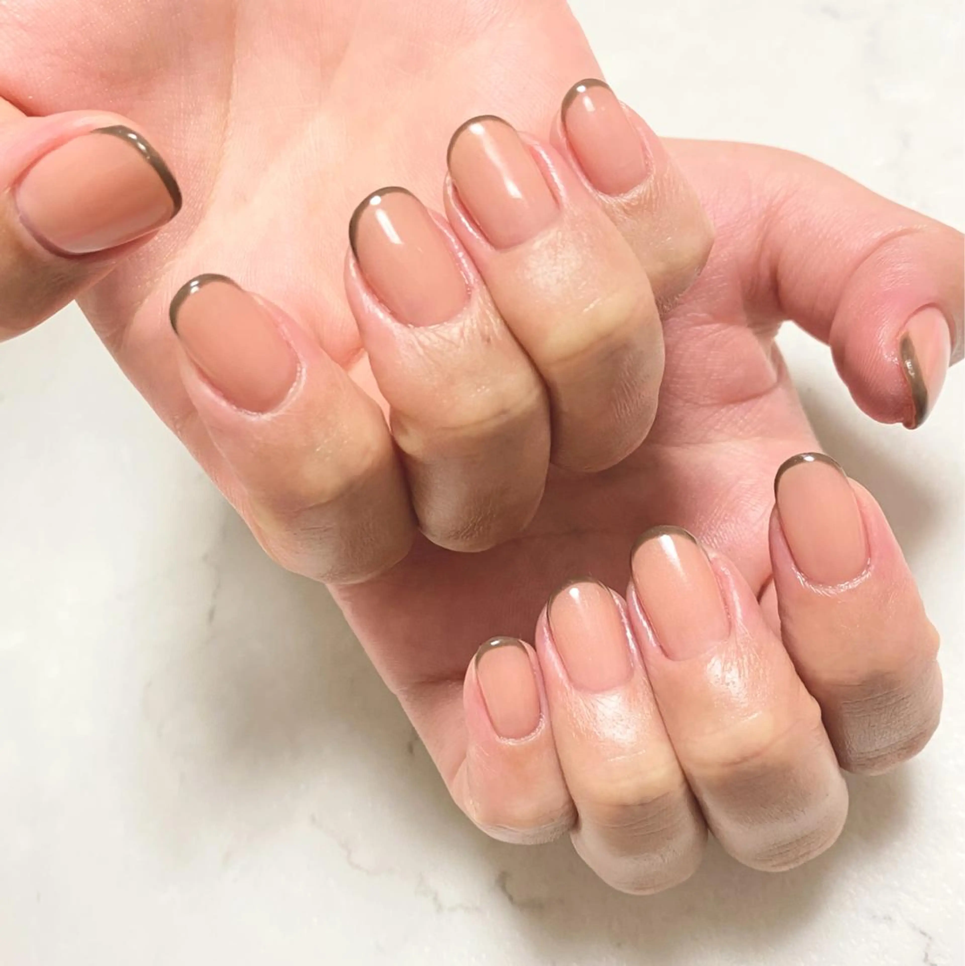 ネイル フレンチネイル プライベートサロン Rのネイルデザイン