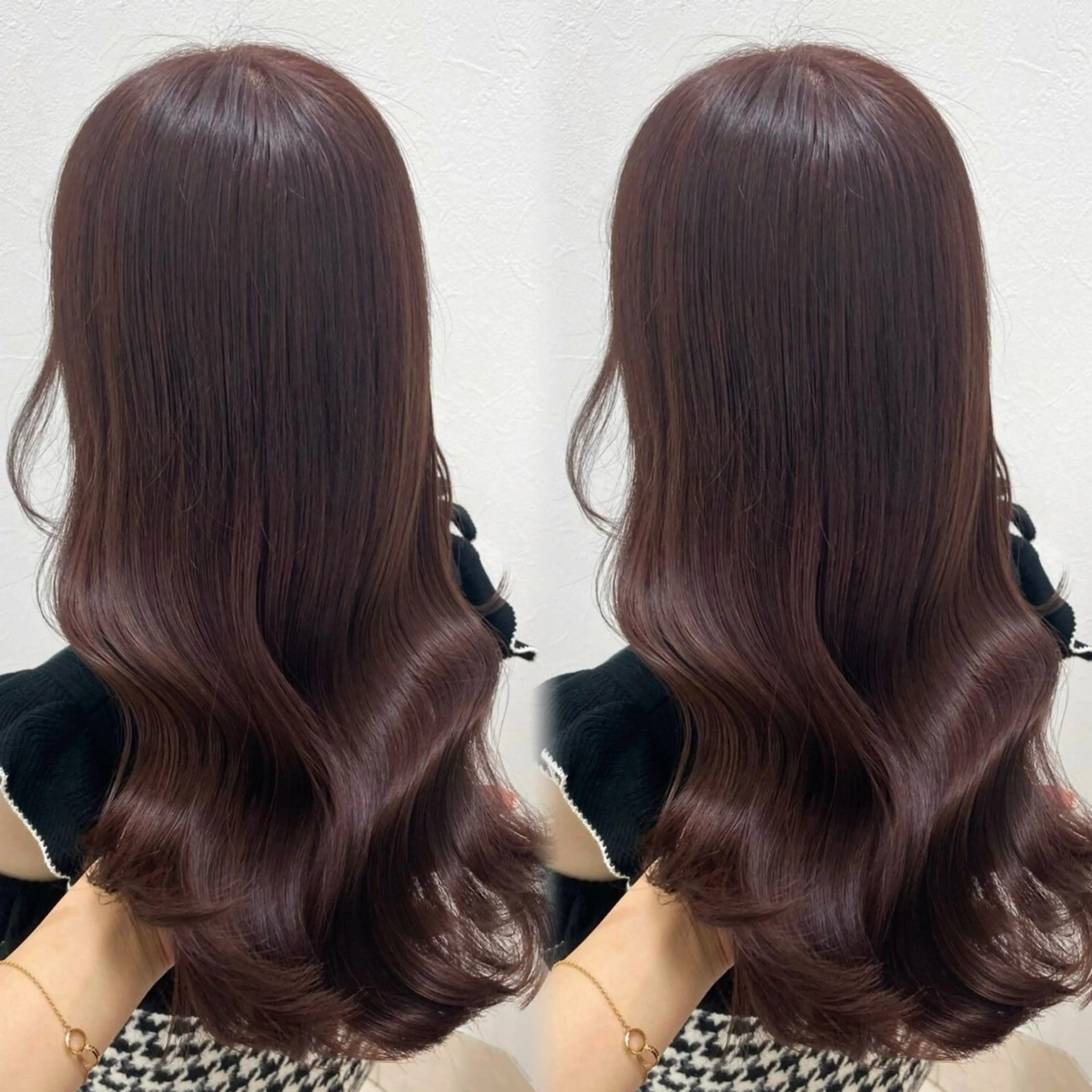 ロング ヘアカラー トリートメント 艶モテカラー miku🏳️‍⚧️のヘアスタイル