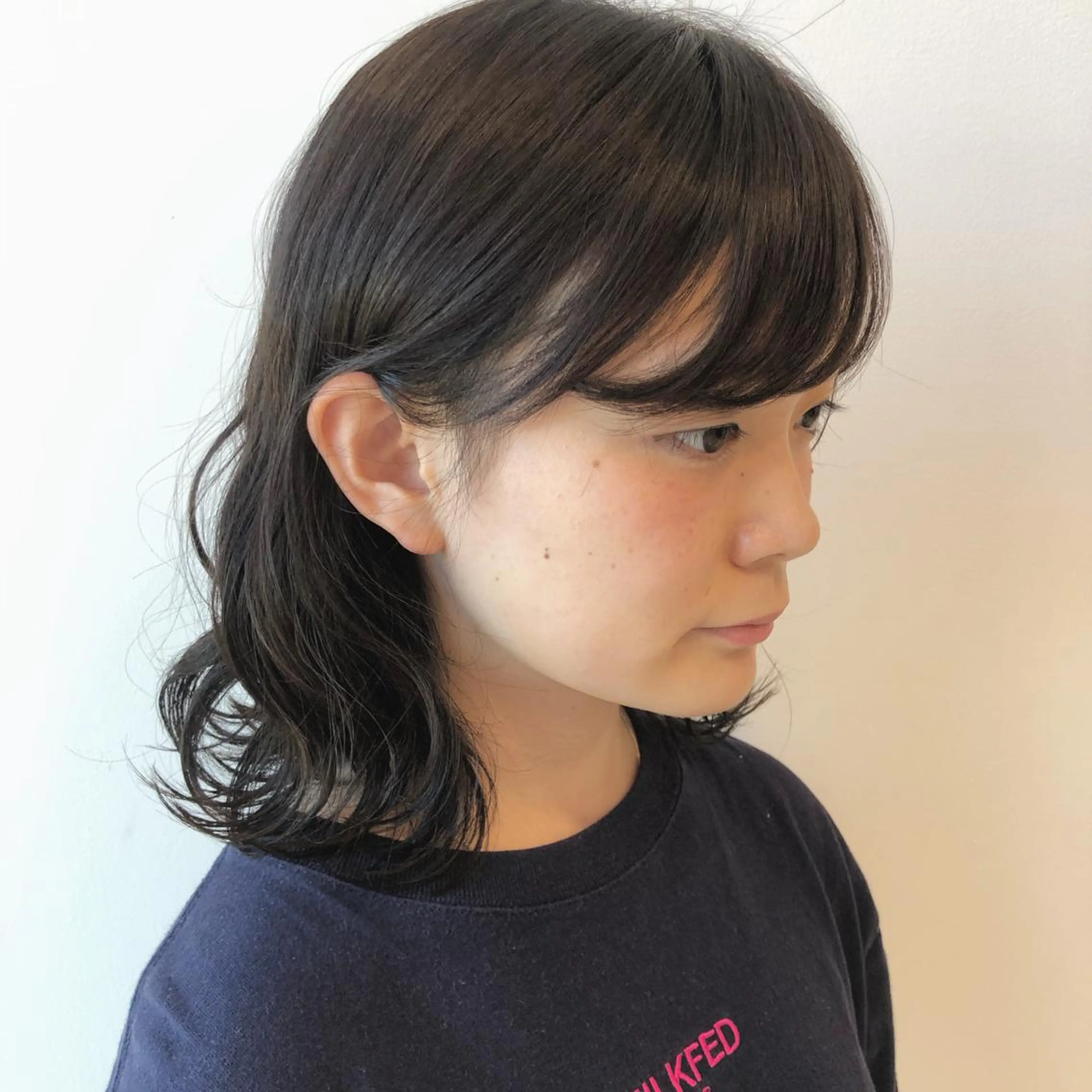 ミディアム ヤマモト マイのヘアスタイル