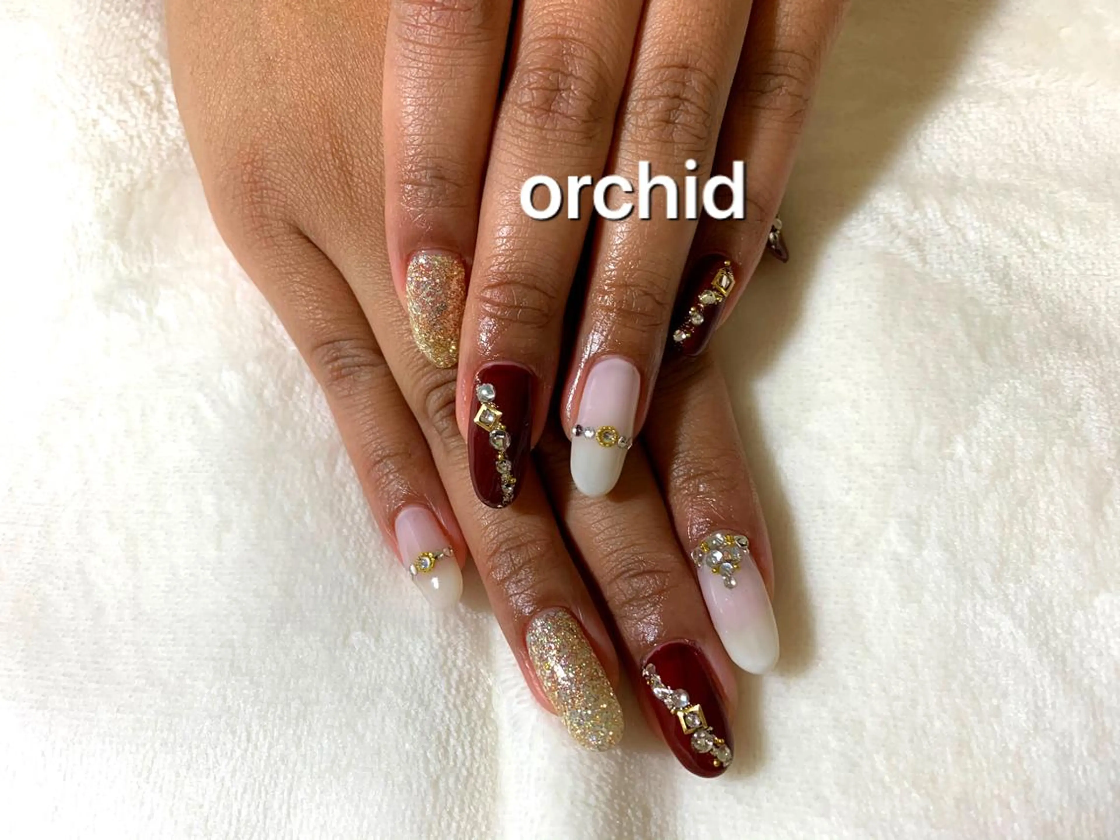 ネイル orchid ♡オーキッドのネイルデザイン