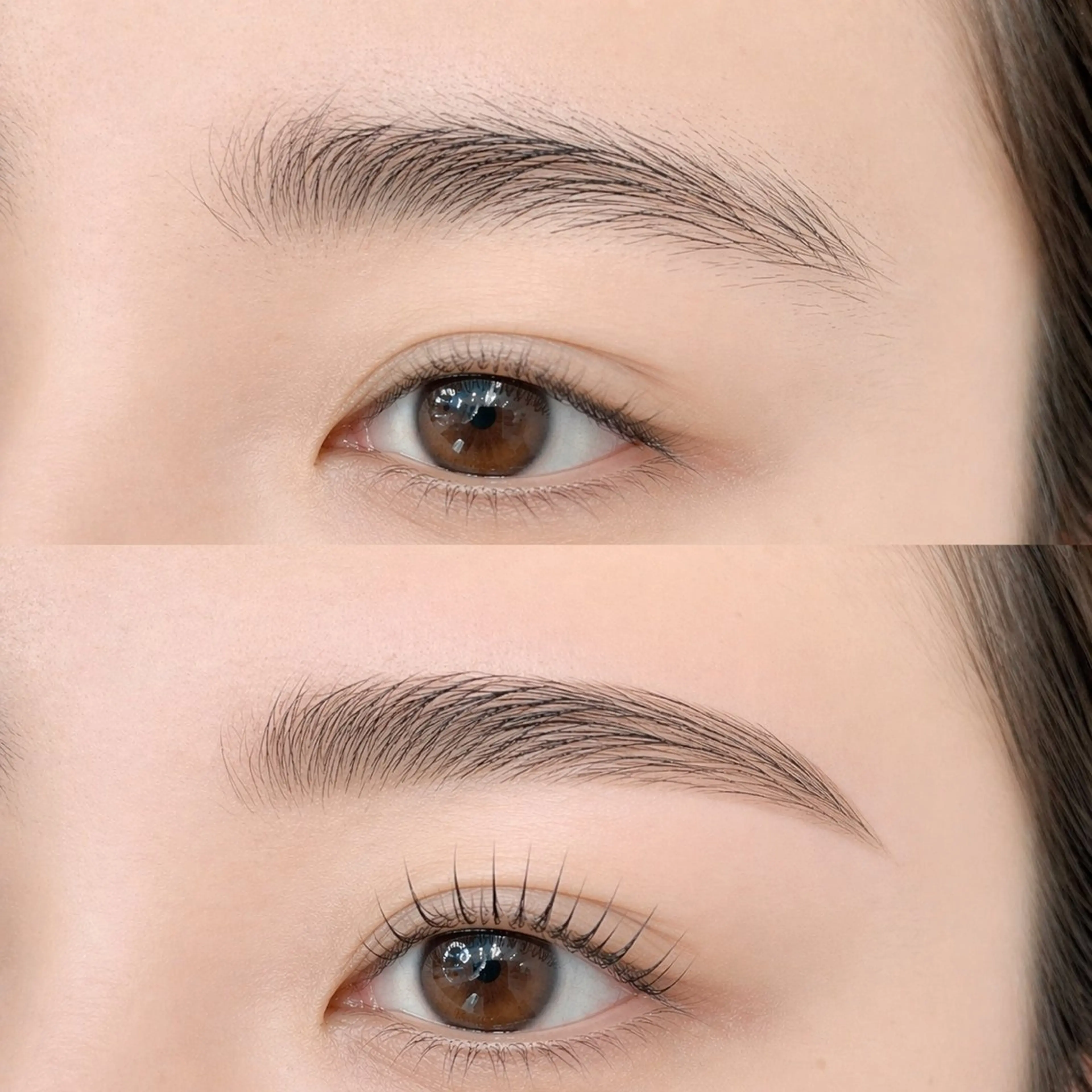 まつげパーマ+アイブロウの写真