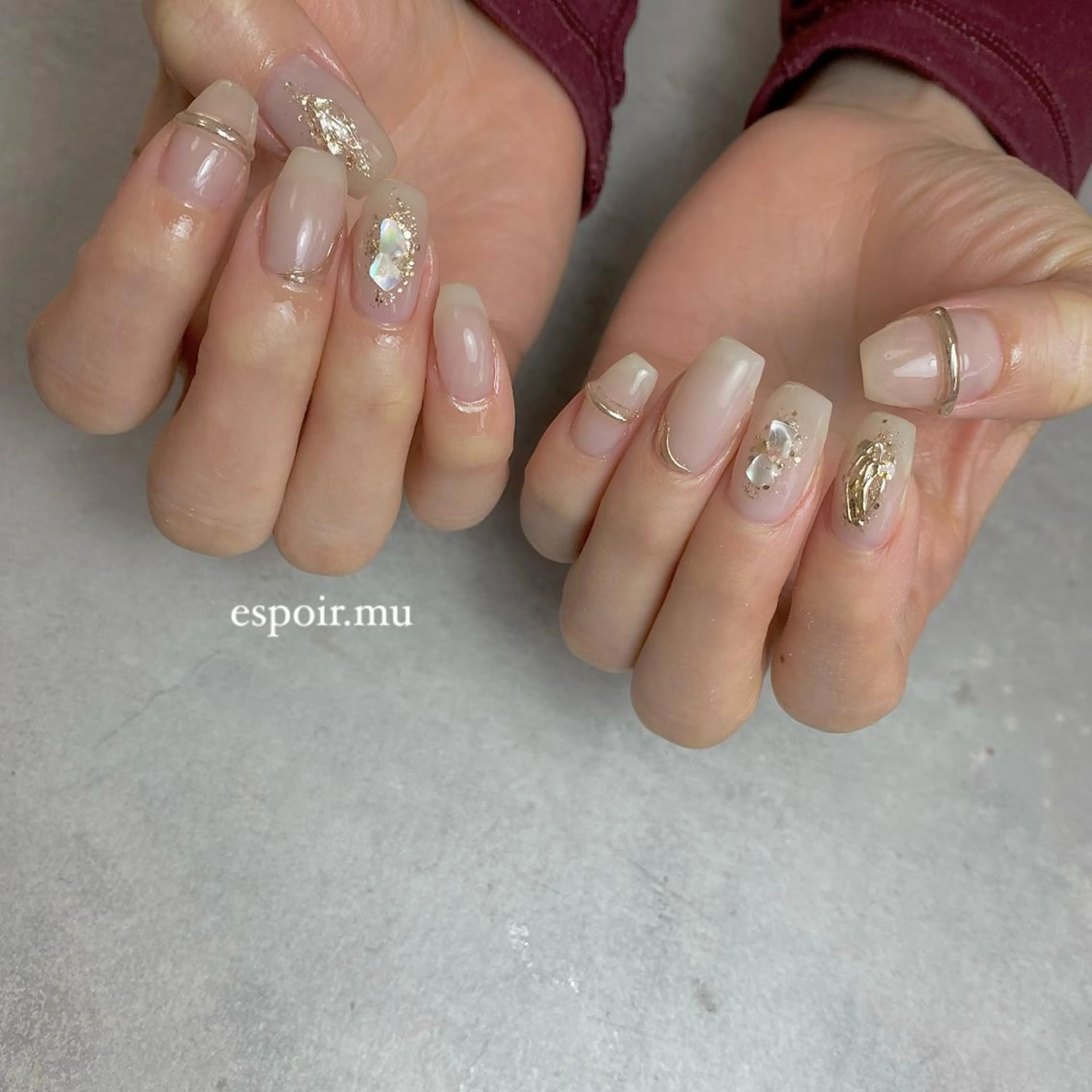 ネイル espoir. muのネイルデザイン