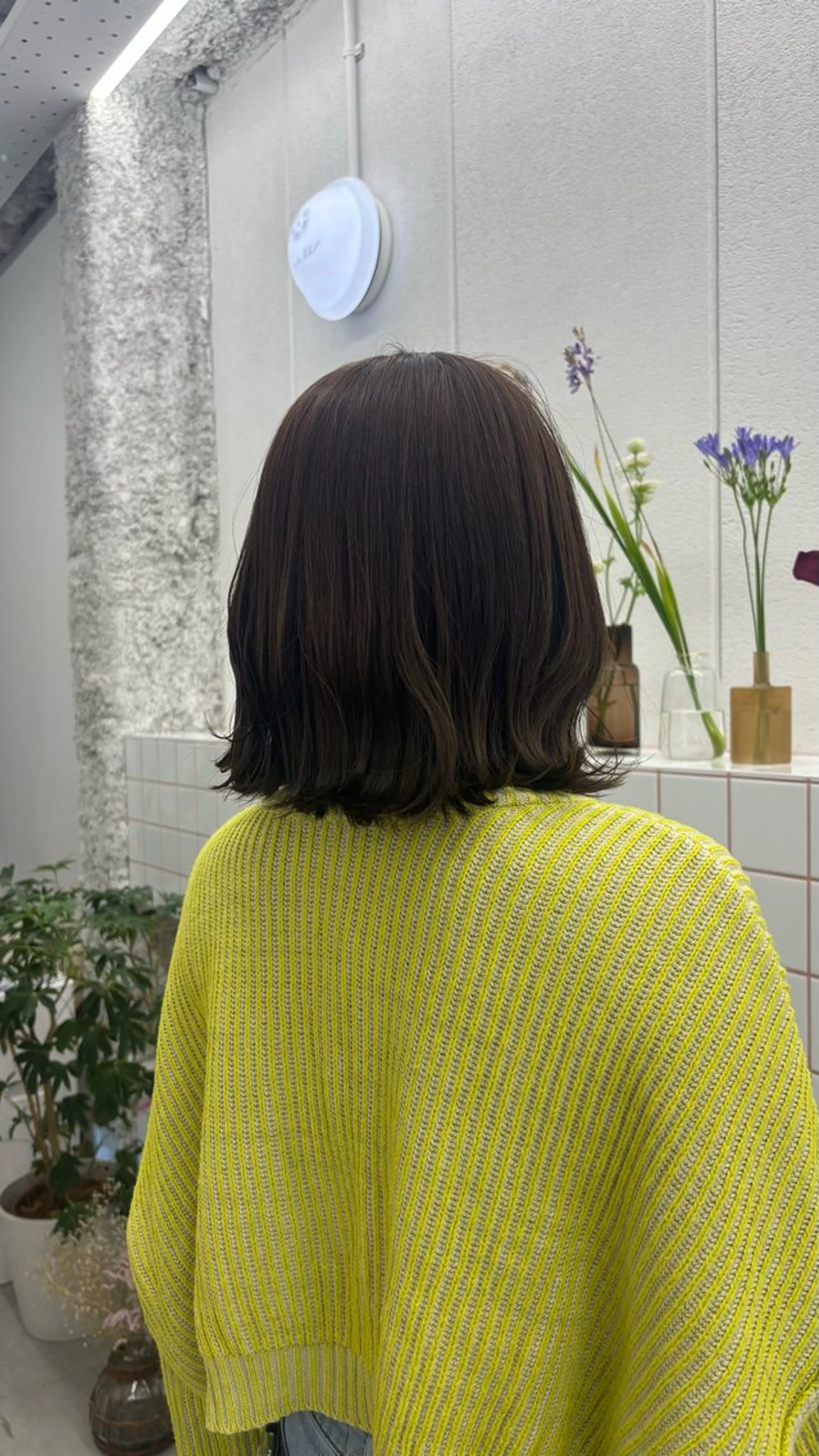 カラー Asumi/丸の内 /ブリーチ/花屋併設のヘアスタイル