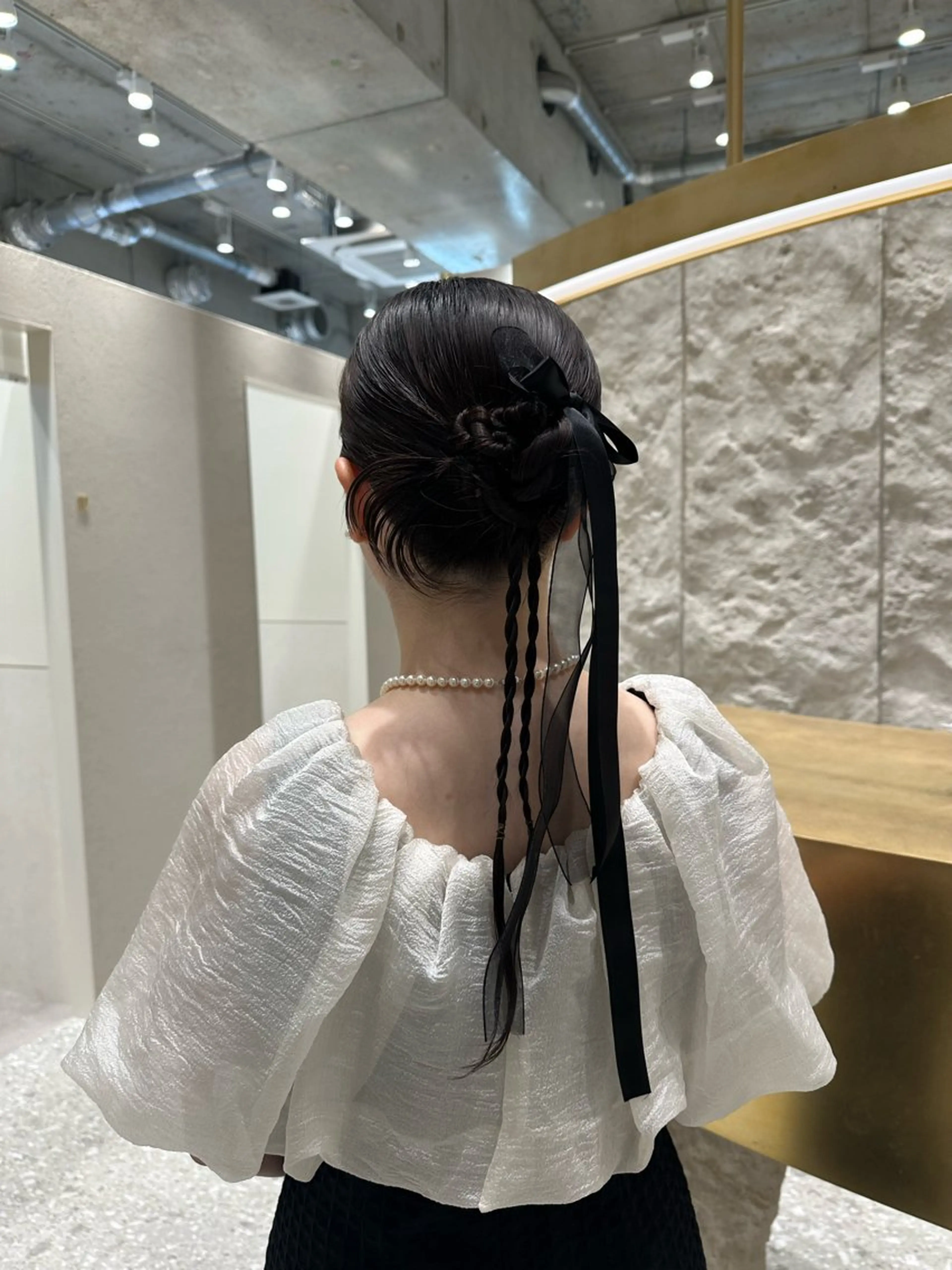 ロング ヘアアレンジ ヘアセット 銀座/ヘアセット/ 島村美帆のヘアスタイル