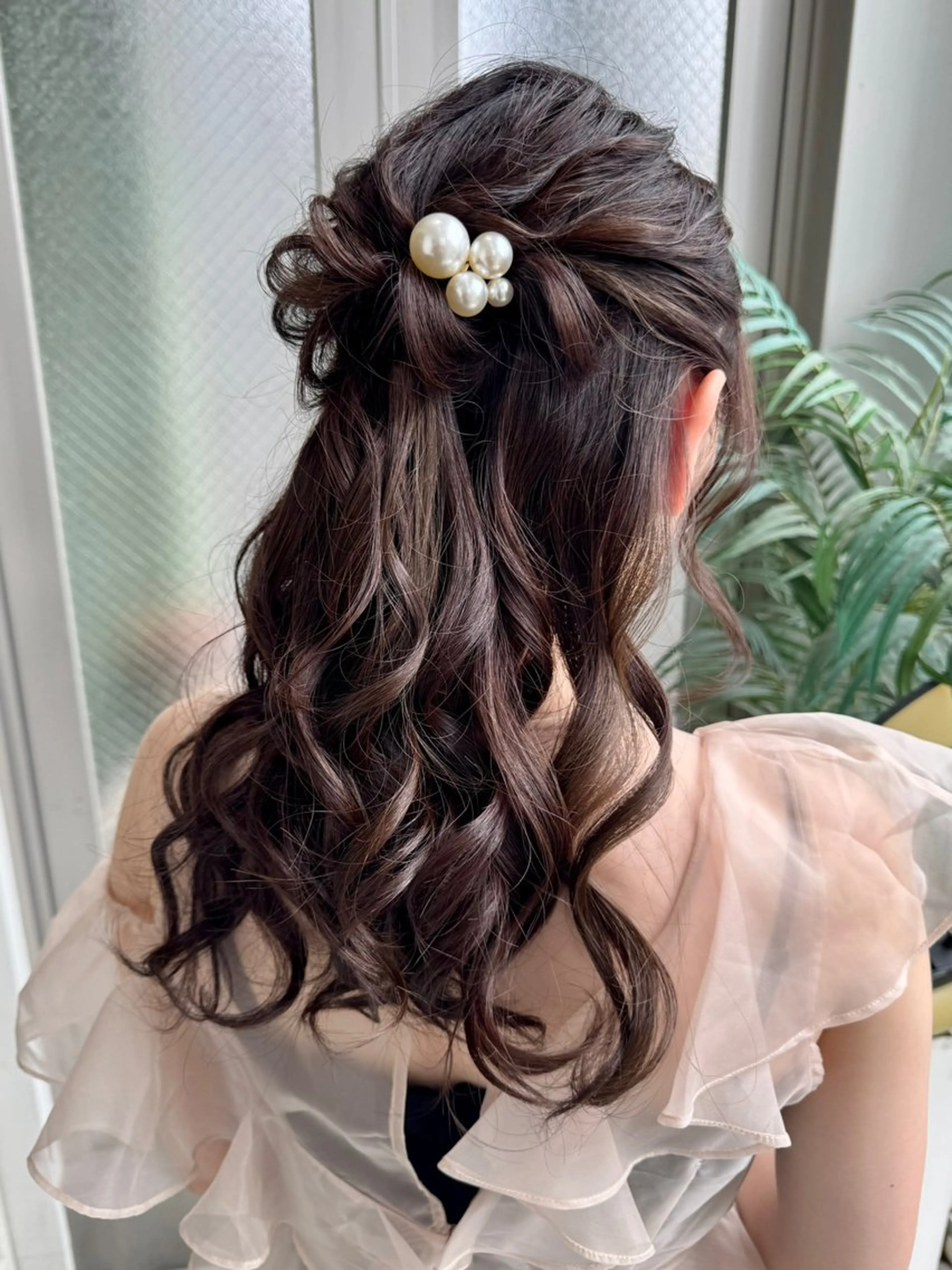 ヘアアレンジ ハーフアップ ヘアセット 池袋/髪質改善/ ヘアセット/今村のヘアスタイル