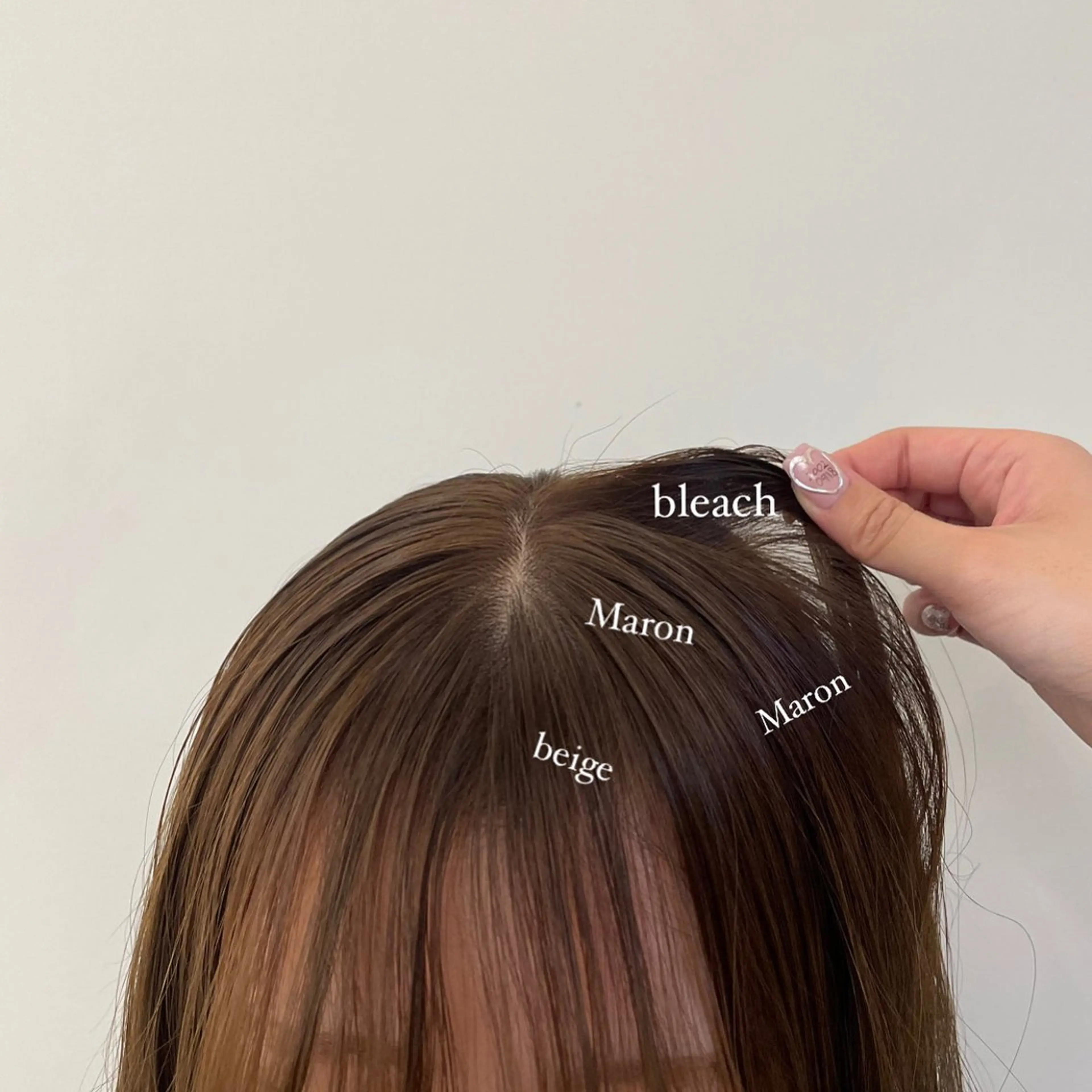 セミロング カラー Parve Mix /頓宮 稚愛🤍のヘアスタイル