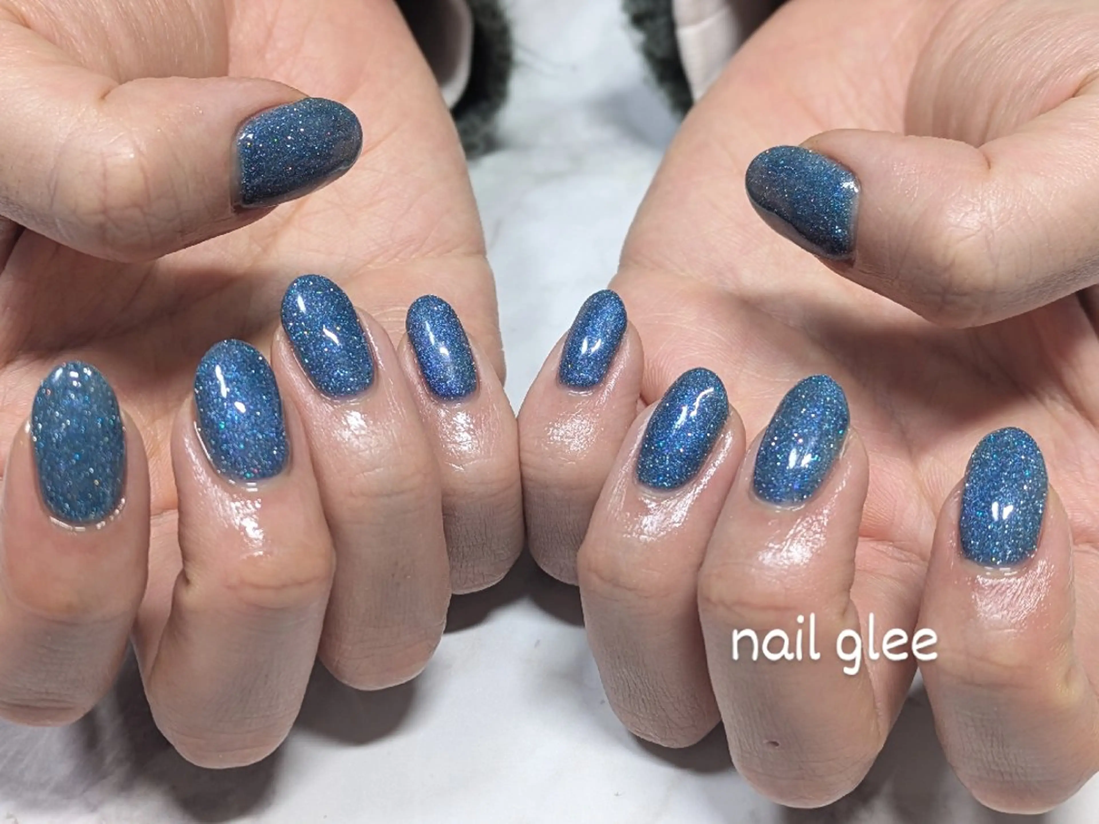 ネイル ワンカラーネイル ハンドネイル Azusa .nail gleeのネイルデザイン