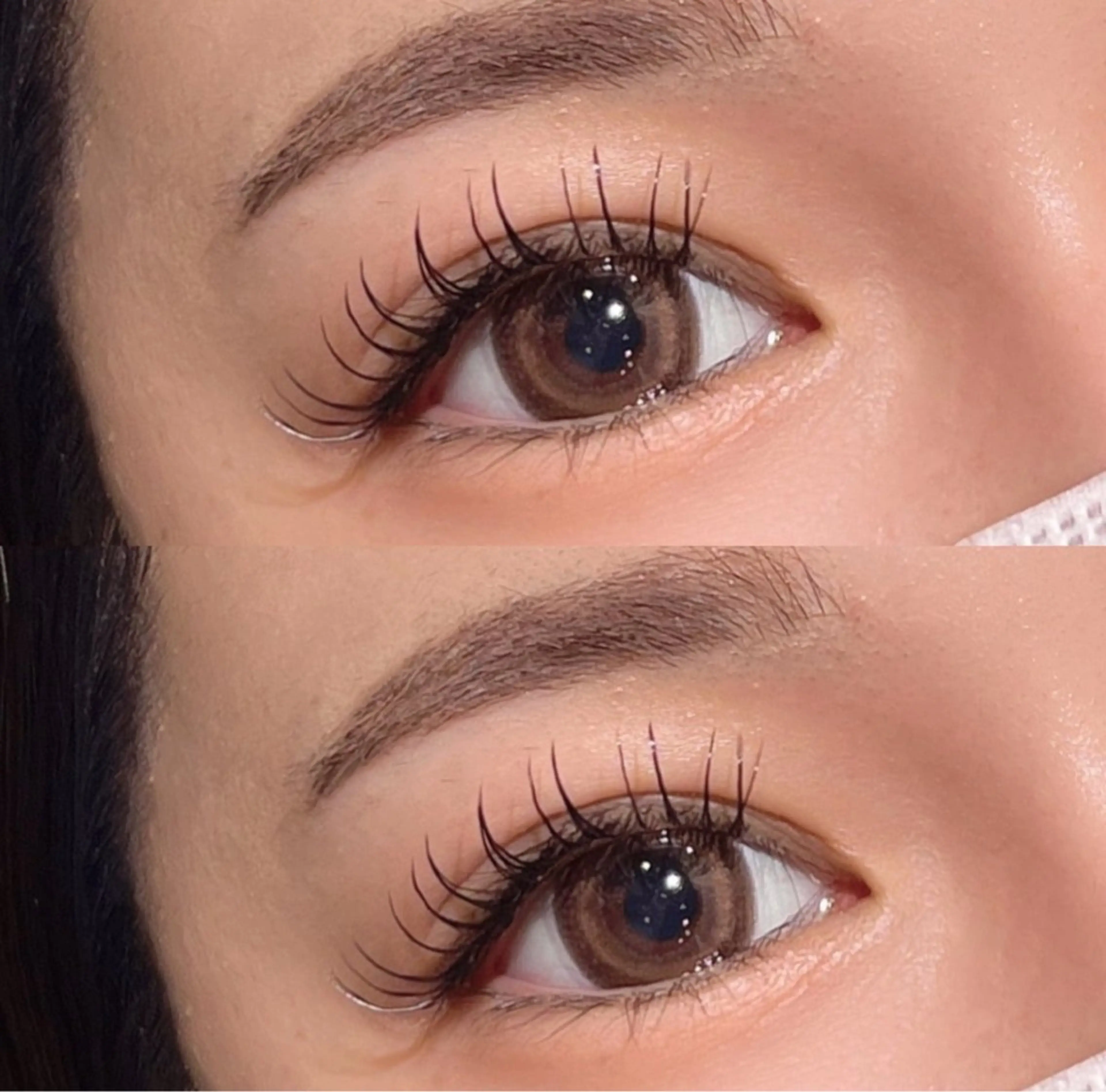 🌱導入記念限定価格🌱【パリジェンヌ風でしっかり根元から♪】まつげパーマ👀コーティングトリートメント仕上げ✨の写真