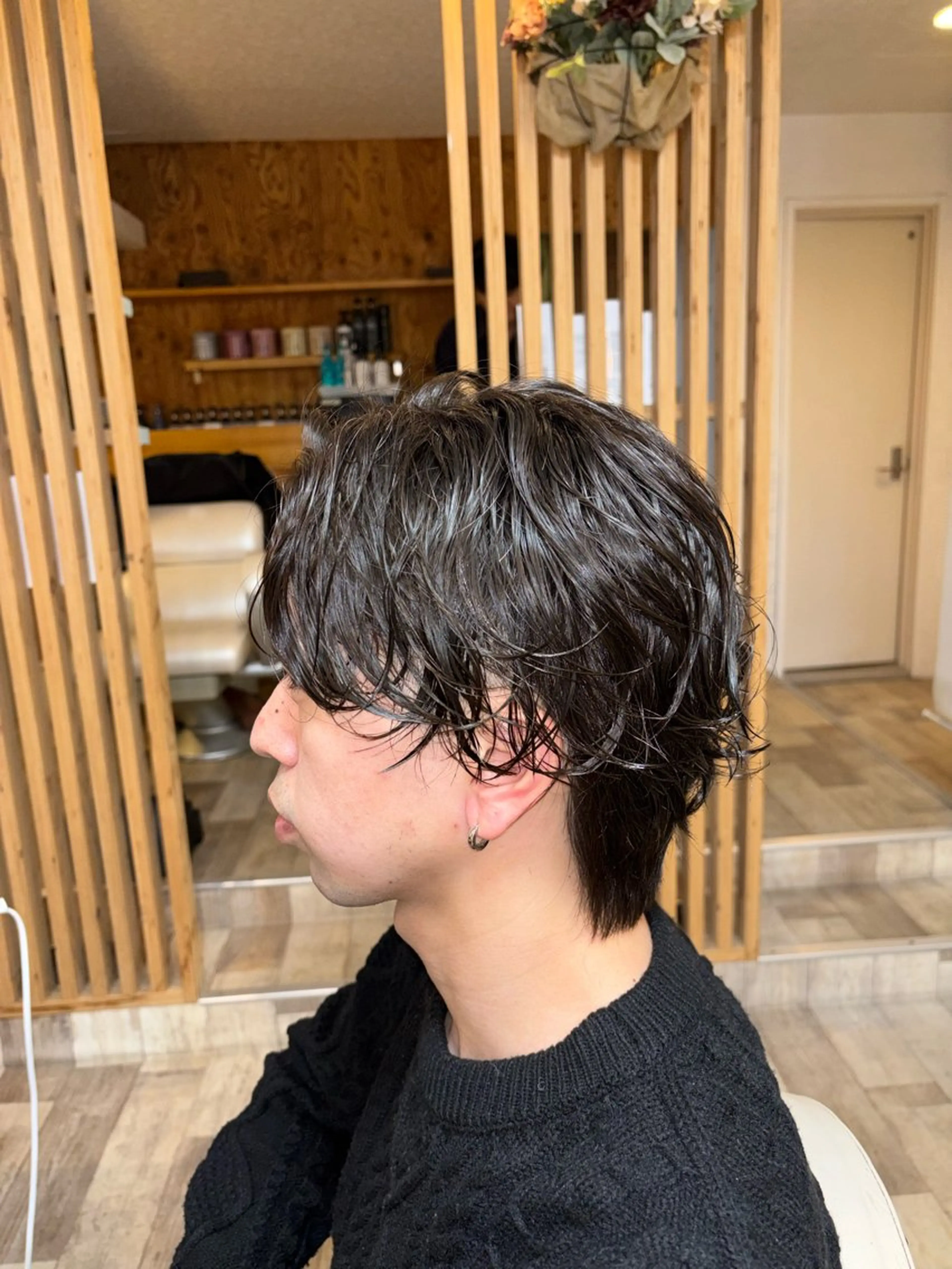 ショート パーマ メンズ カット パーマ 🕊koga🕊 /南浦和のヘアスタイル