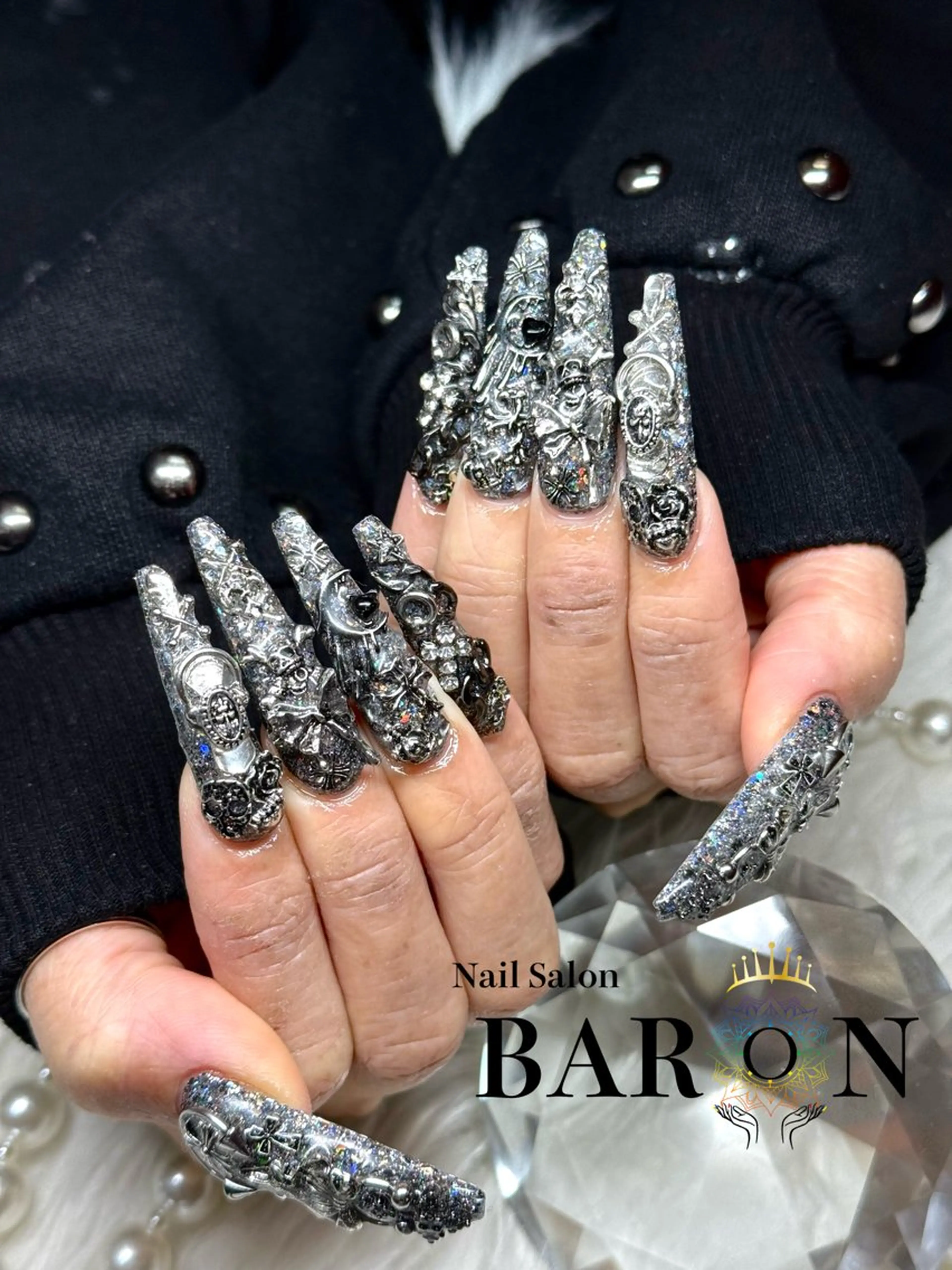 ネイル ハンドネイル BARON本厚木店 🐹RIN🐹のネイルデザイン