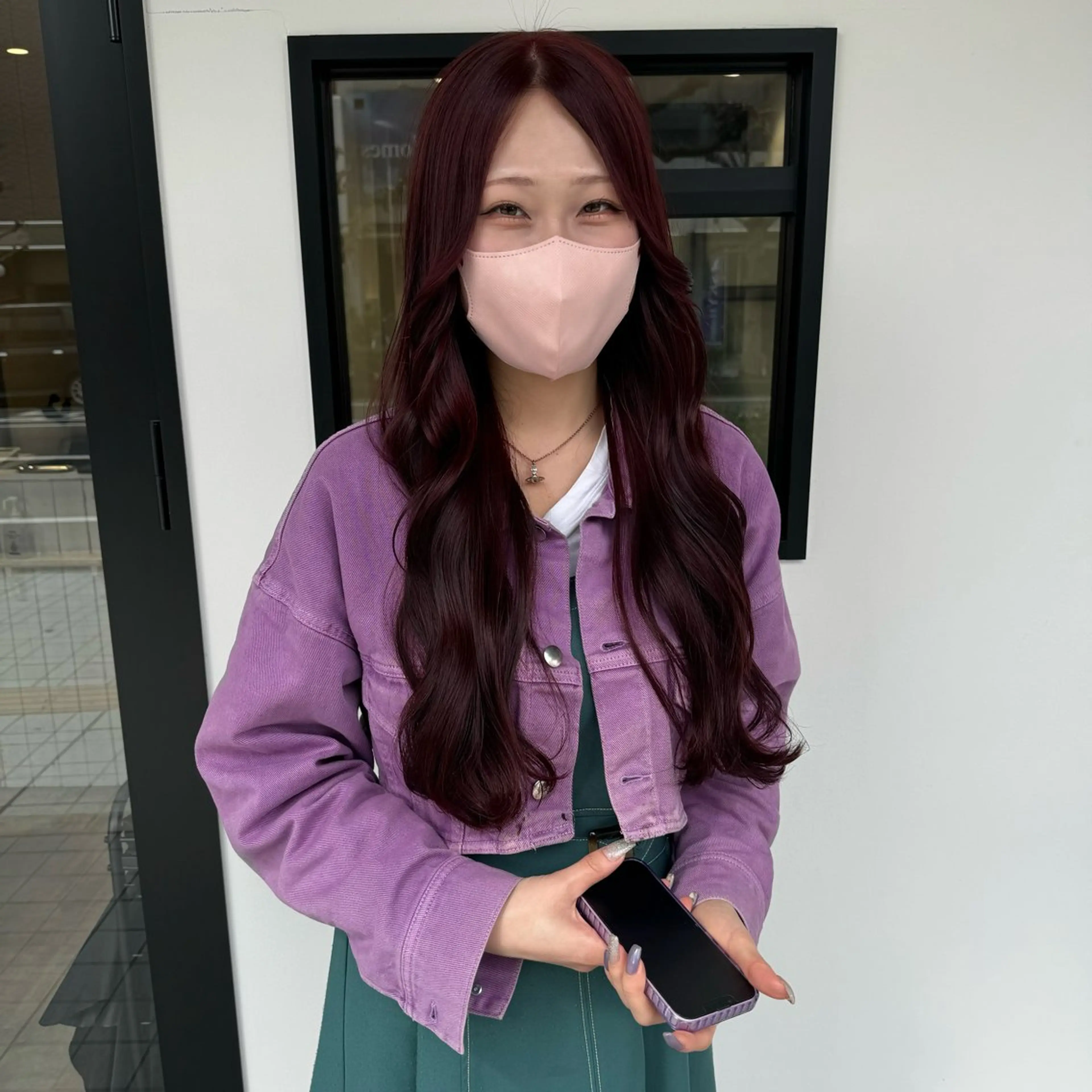 ロング ヘアカラー 中井亜未/ 姫路ボブのヘアスタイル