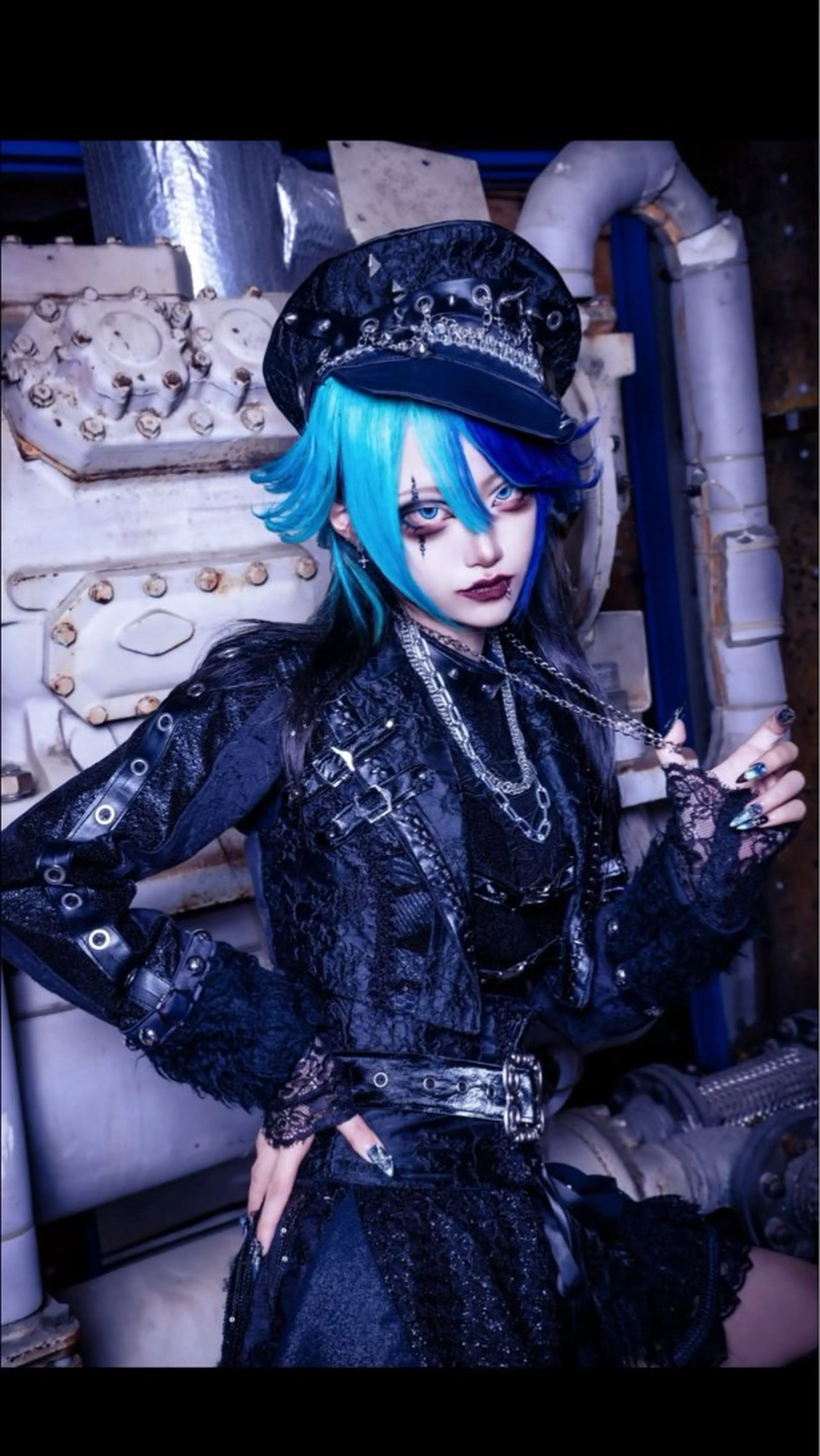 ロング カラー ベルグロー アルファのヘアスタイル