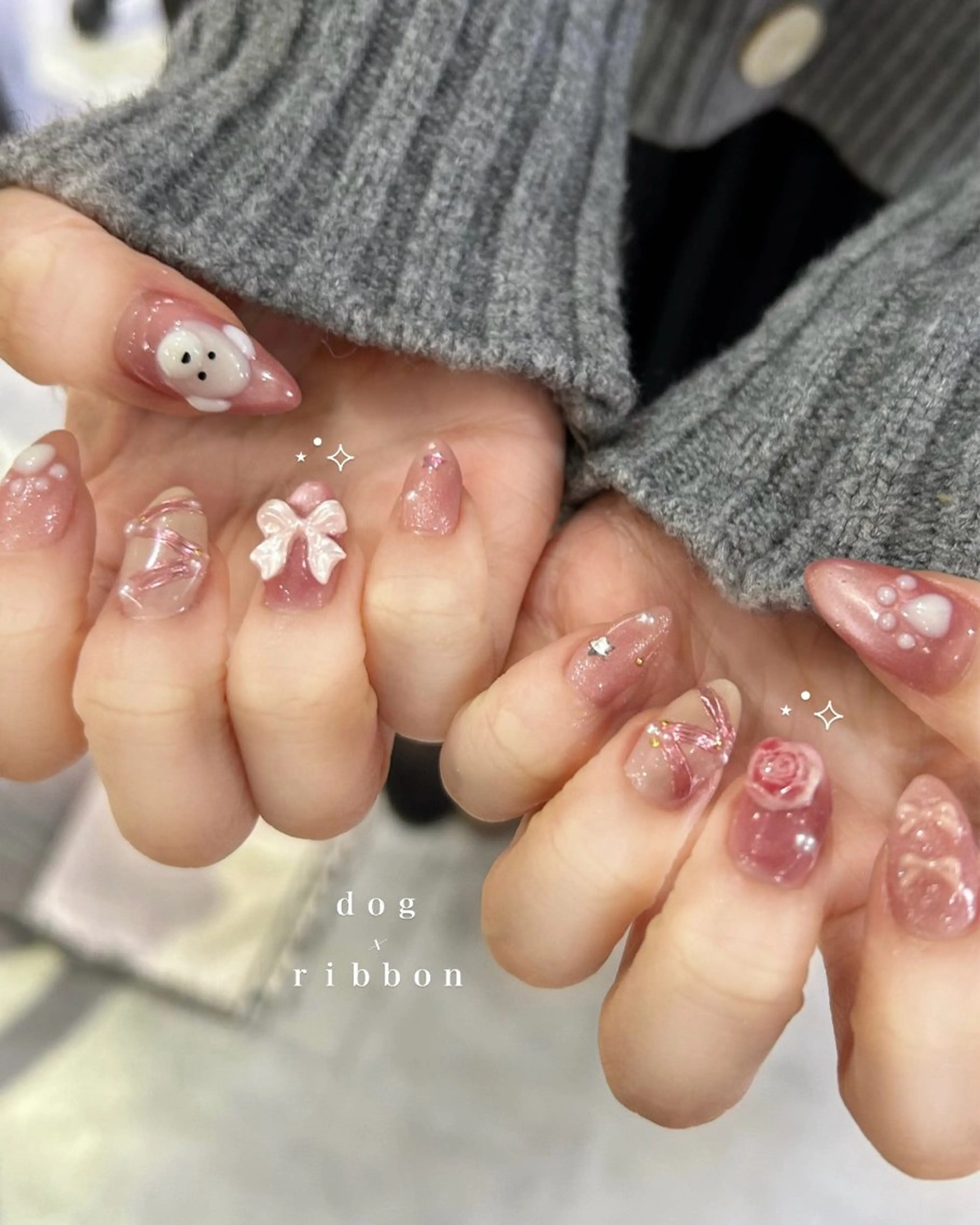 ネイル ハンドネイル フットネイル ASA nail / アート☀︎ニュアンスのネイルデザイン