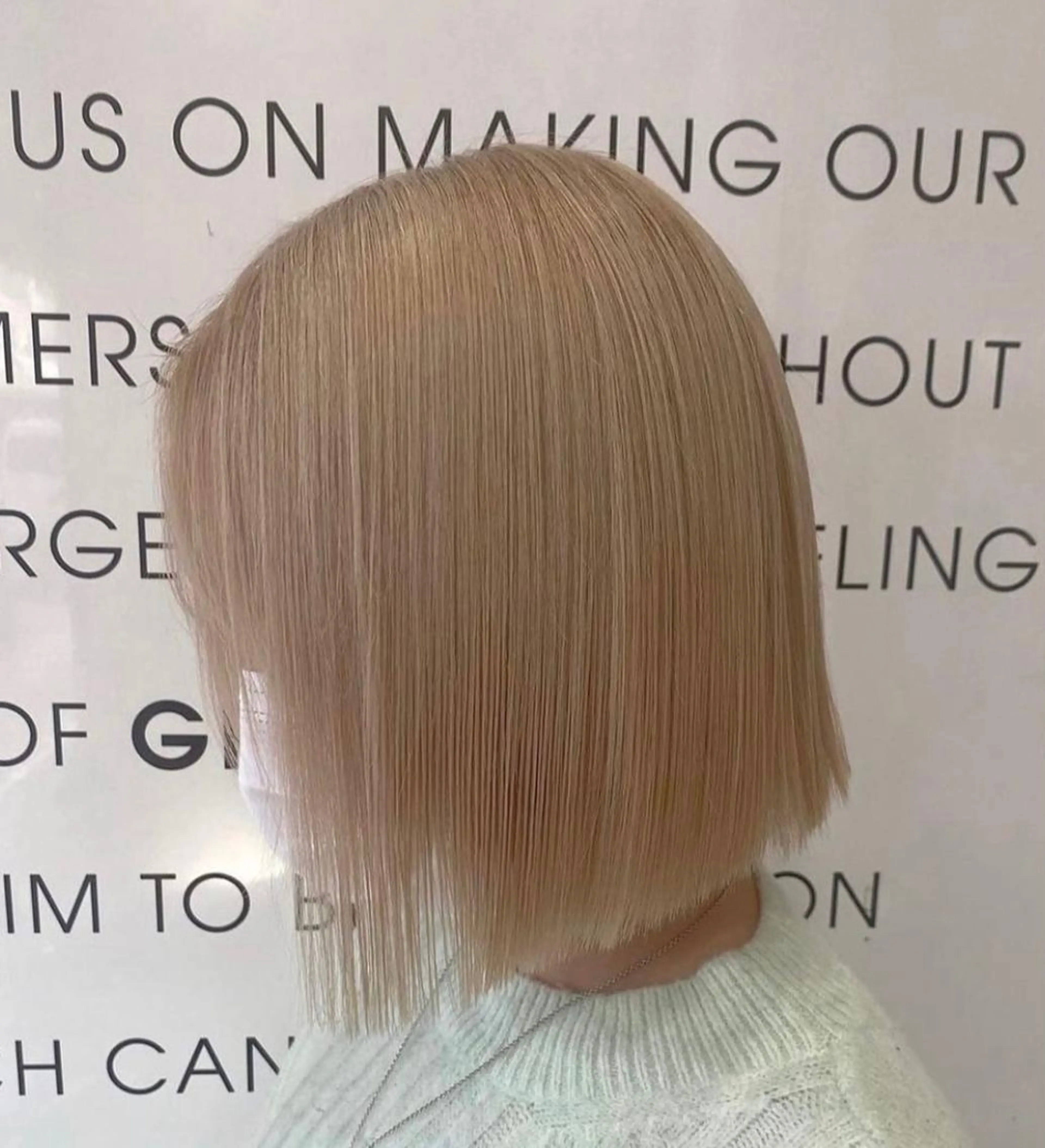 ミディアム カラー 美容室 HAKUAのヘアスタイル