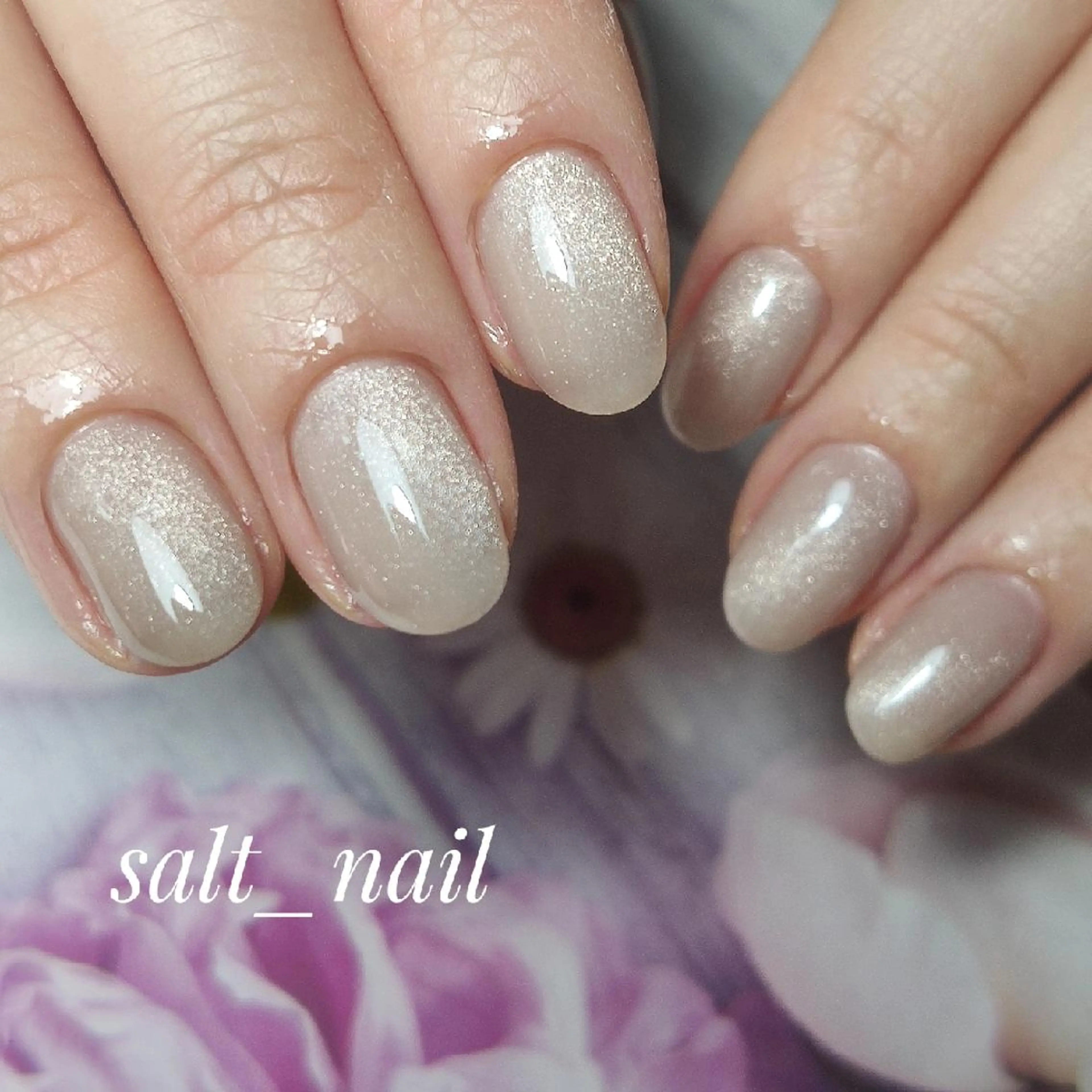ネイル マグネットネイル 個人サロン saltnailのネイルデザイン
