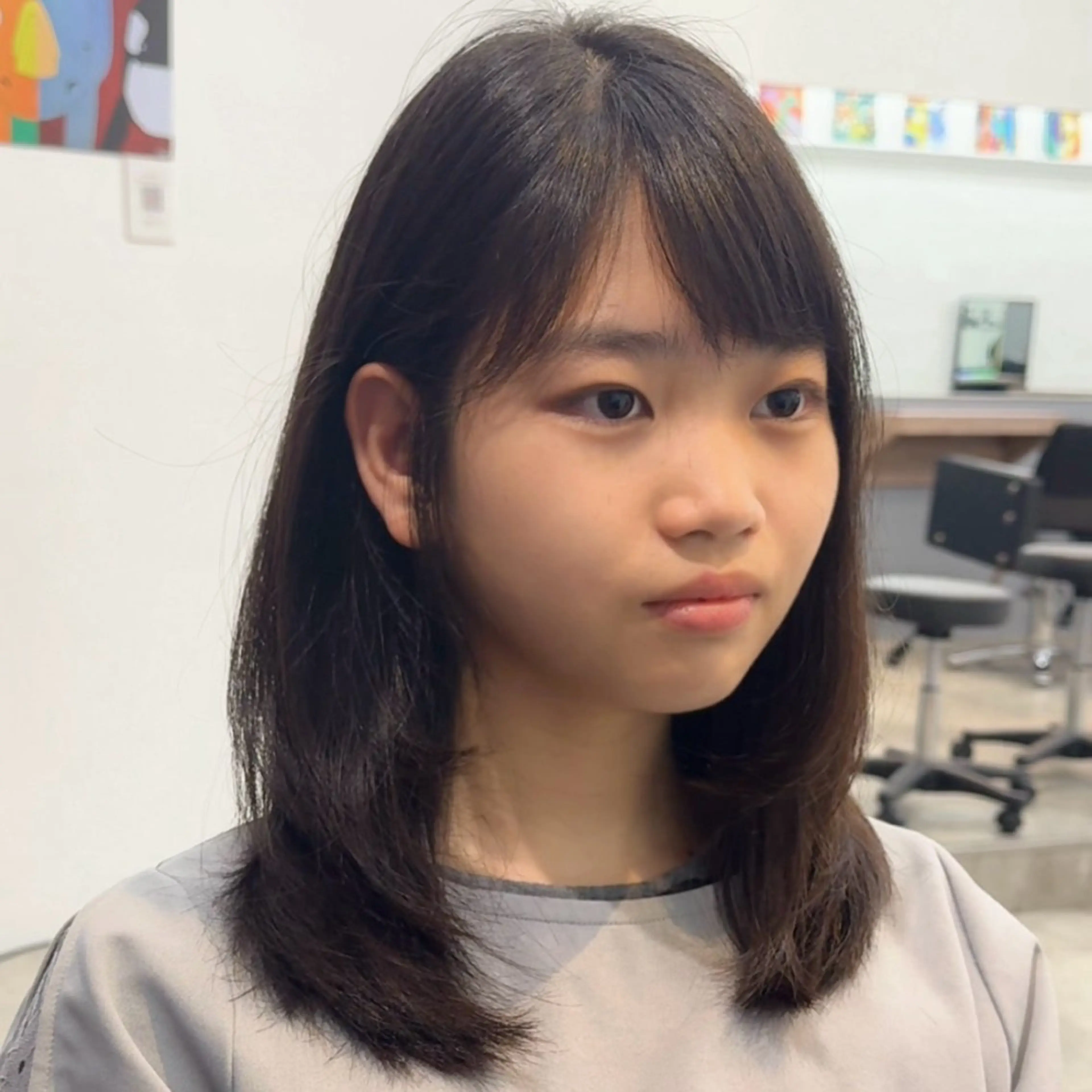 ミディアム カラー 柔らかいレイヤー🌿 大人ヘア/みっきーのヘアスタイル