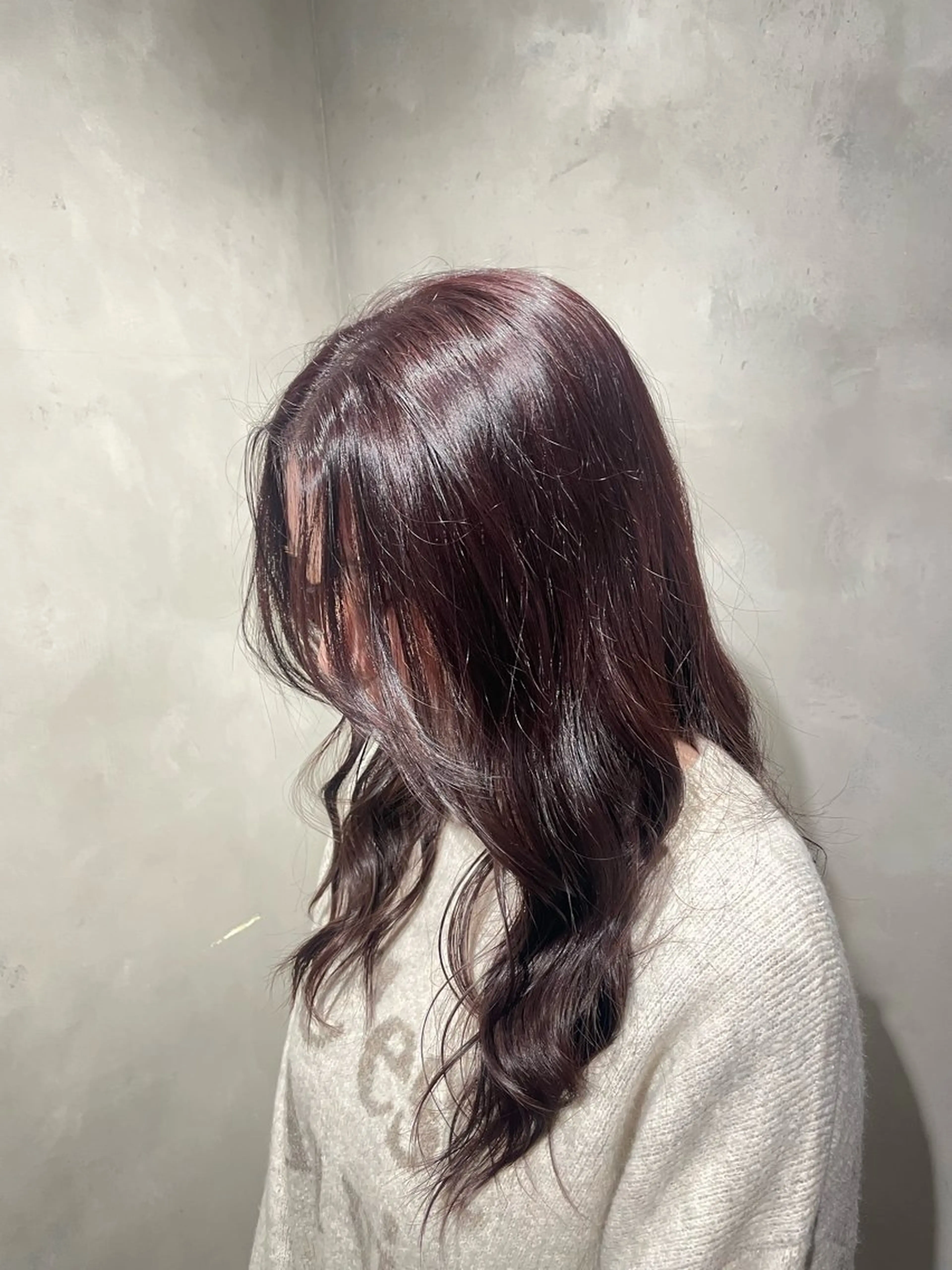 ロング ヘアカラー トリートメント EIGHT　サイショ ミズキのヘアスタイル