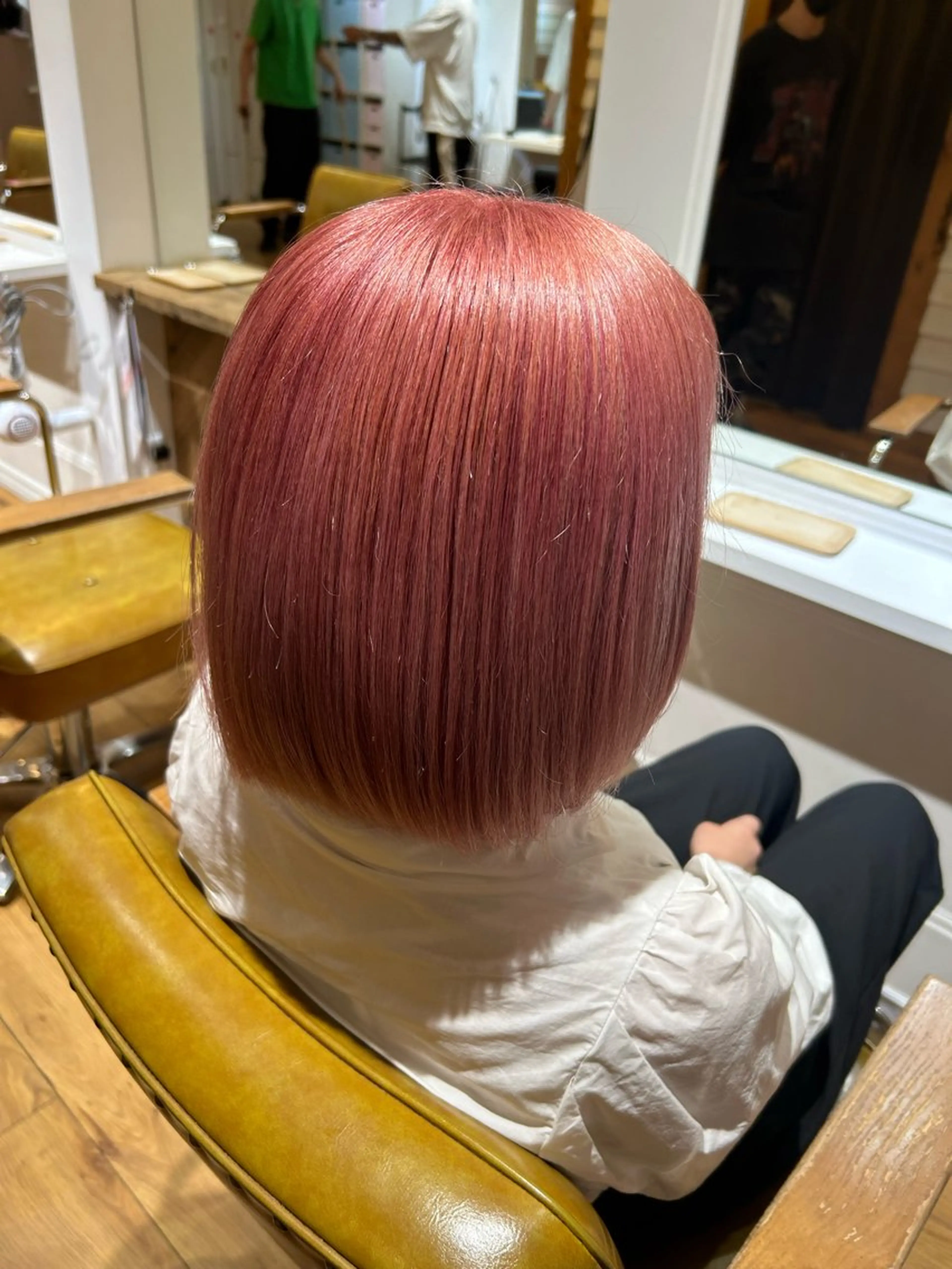 ショート 【春カラーWカラー】 【暗髪&暖色系】圭真のヘアスタイル