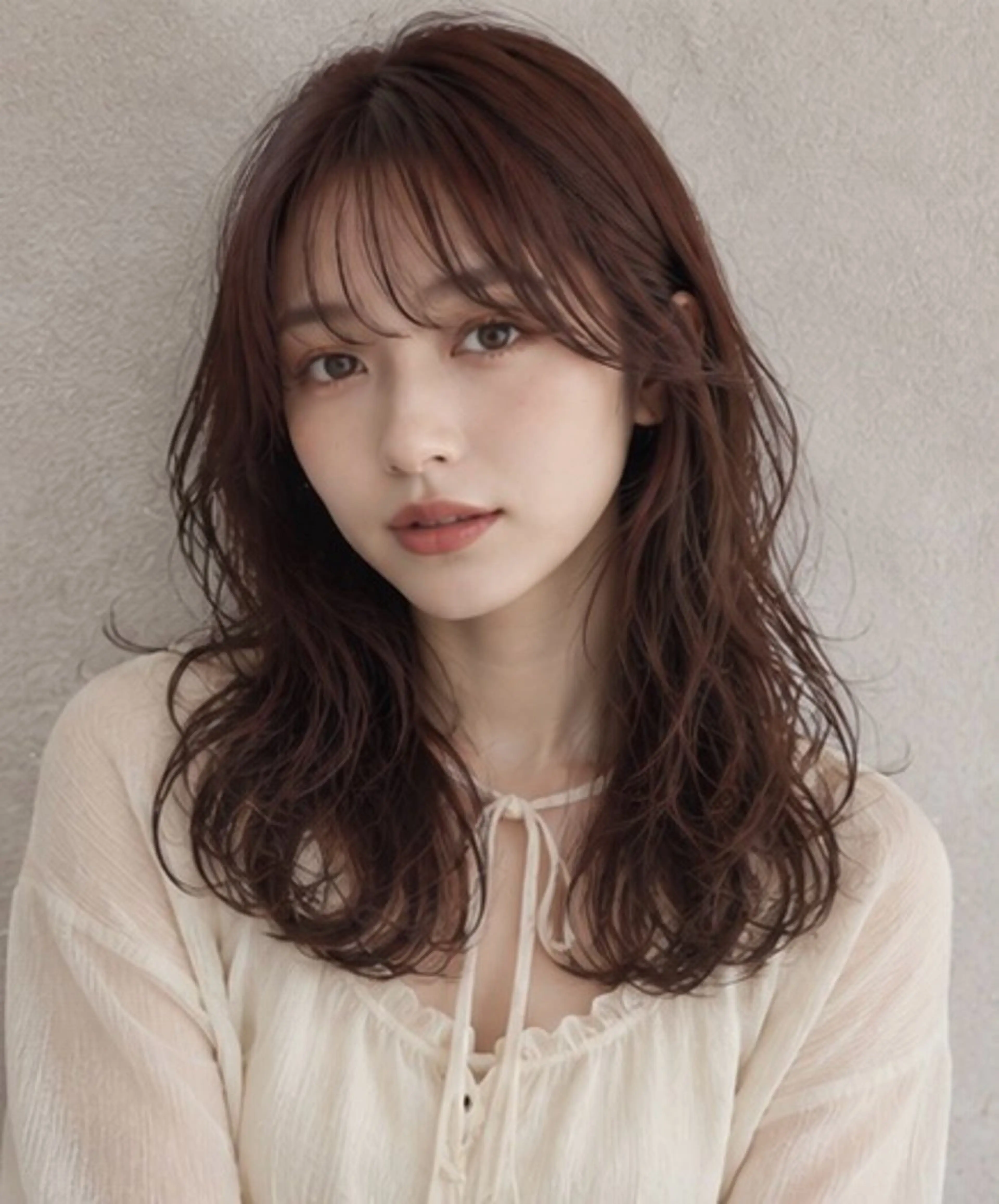 ロング カラー ヘアカラー トリートメント Garden 浅草蔵前のヘアスタイル