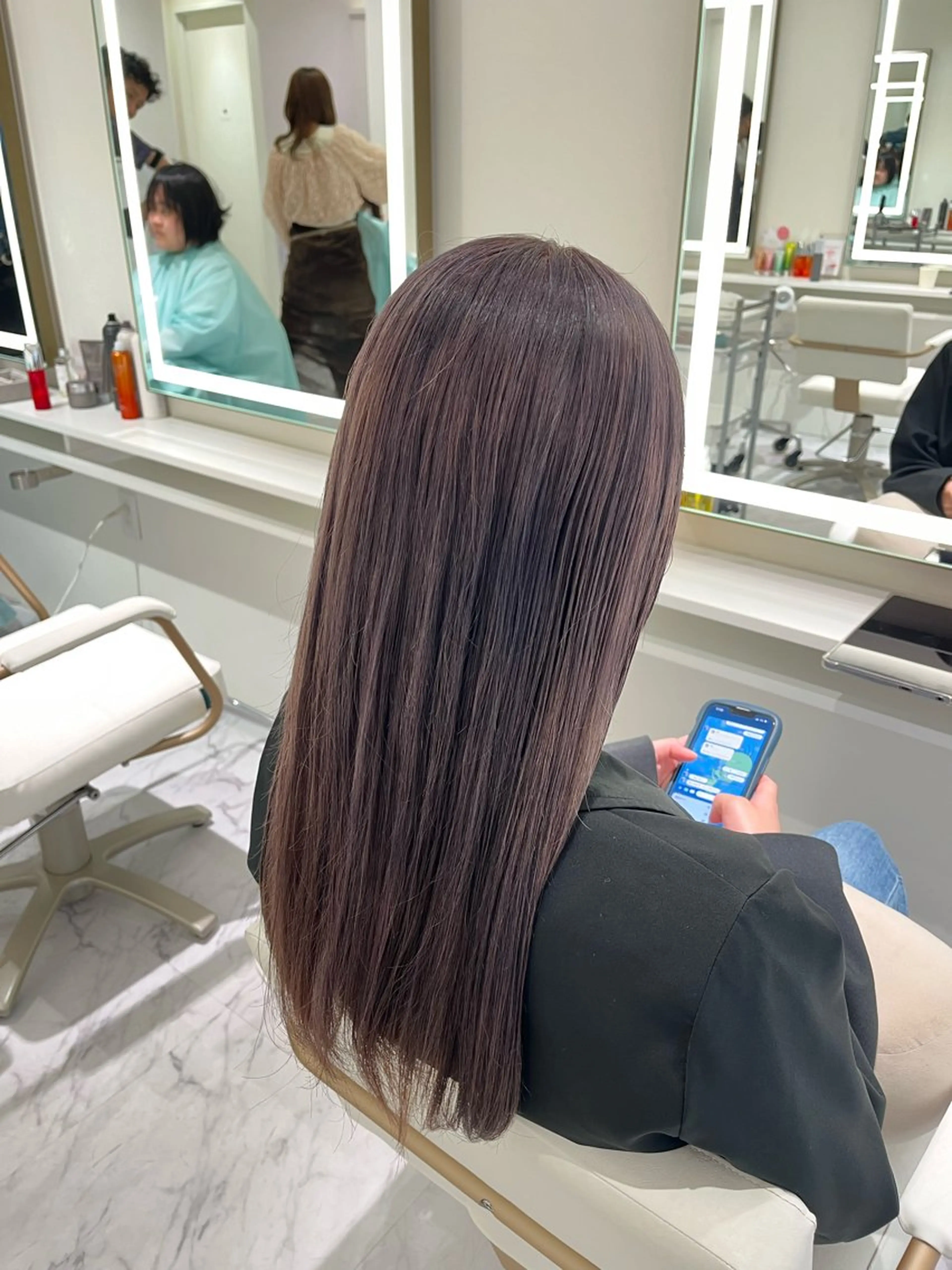 ロング ヘアカラー ParveMix /石田 佳澄🩶のヘアスタイル