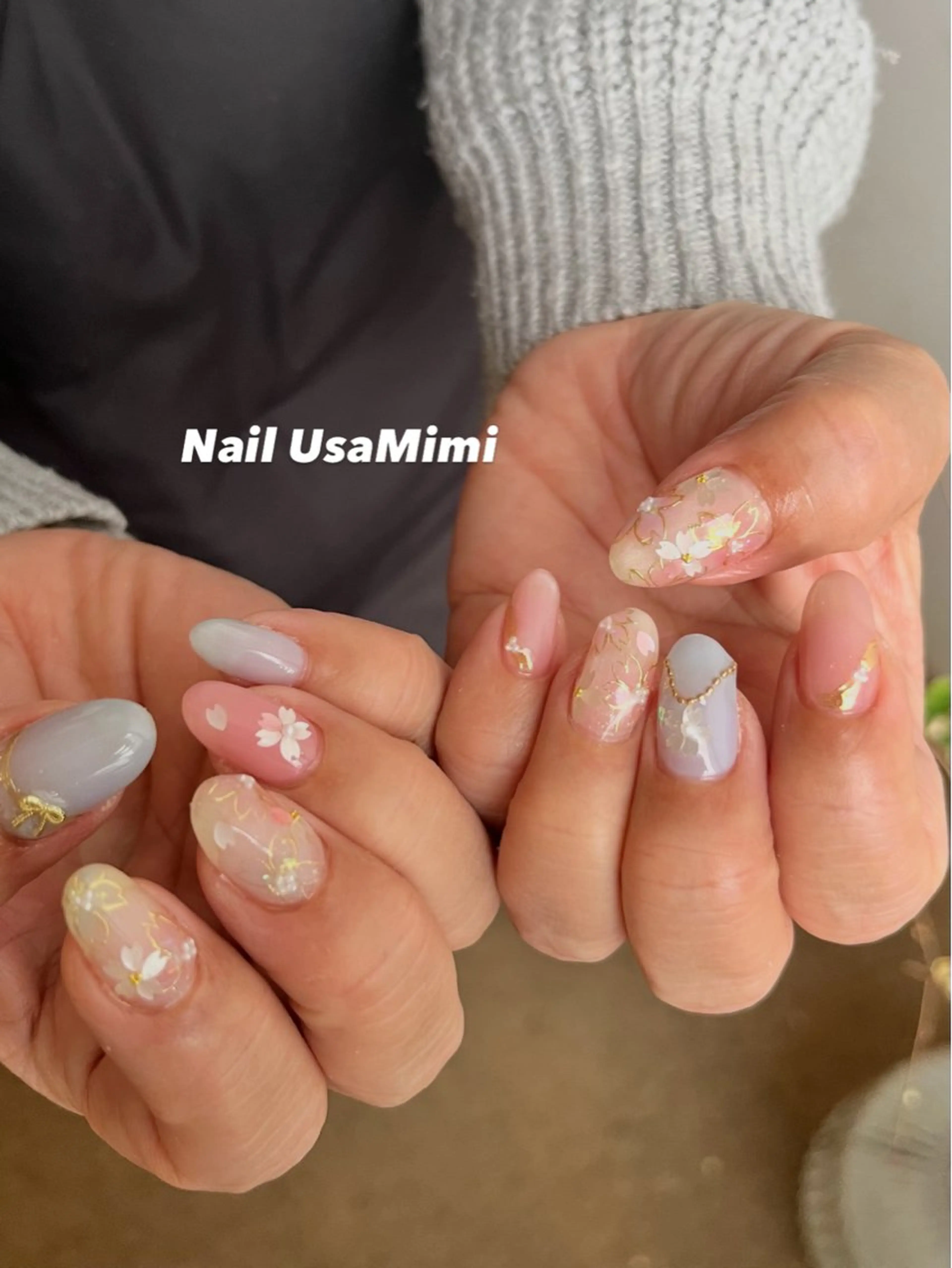 ネイル ハンドネイル Nail Usa Mimi ASAKOのネイルデザイン