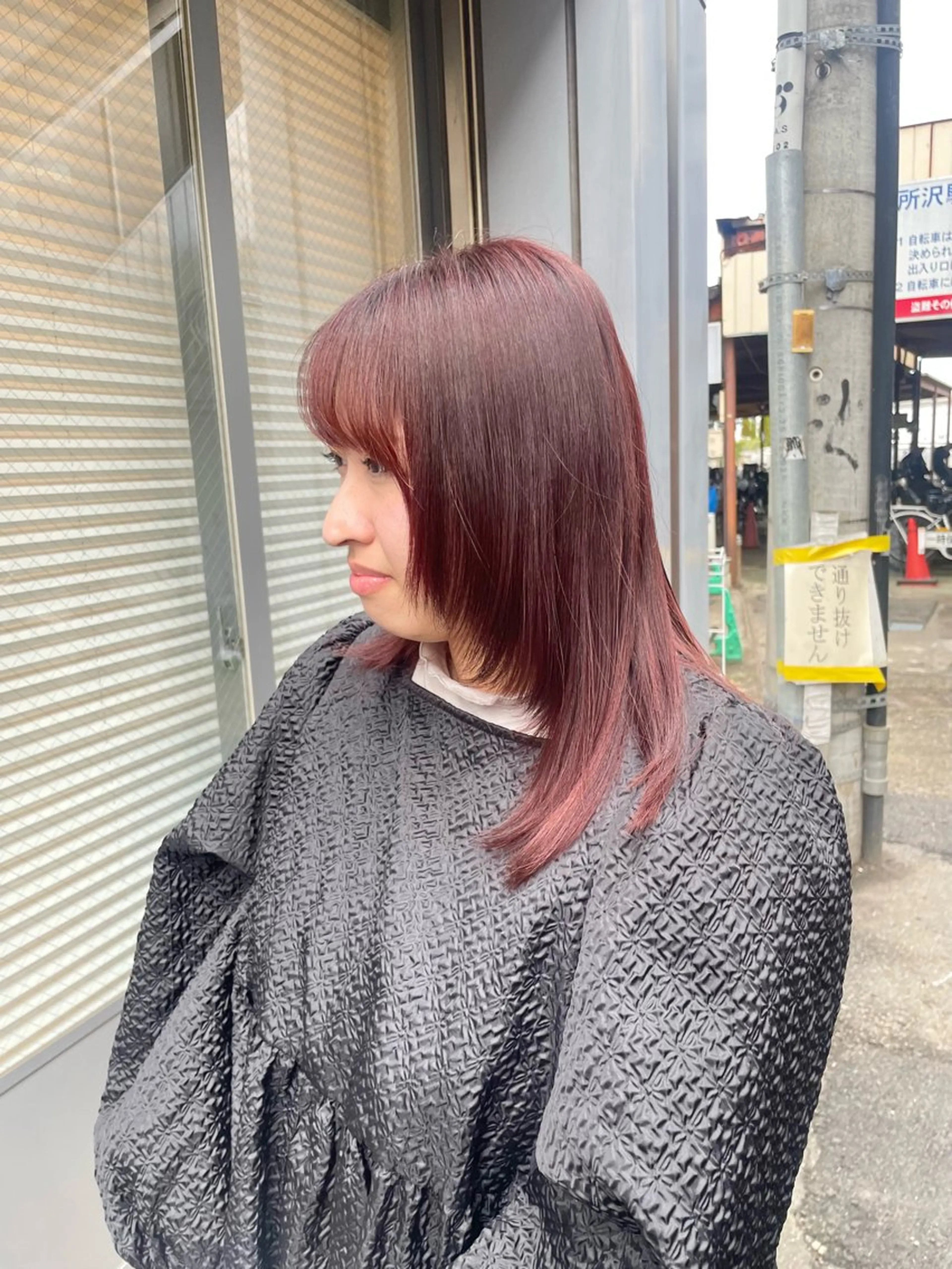 セミロング レイヤーカット カット ヘアカラー 🌷【暖色艶カラー】 shiori🌷のヘアスタイル