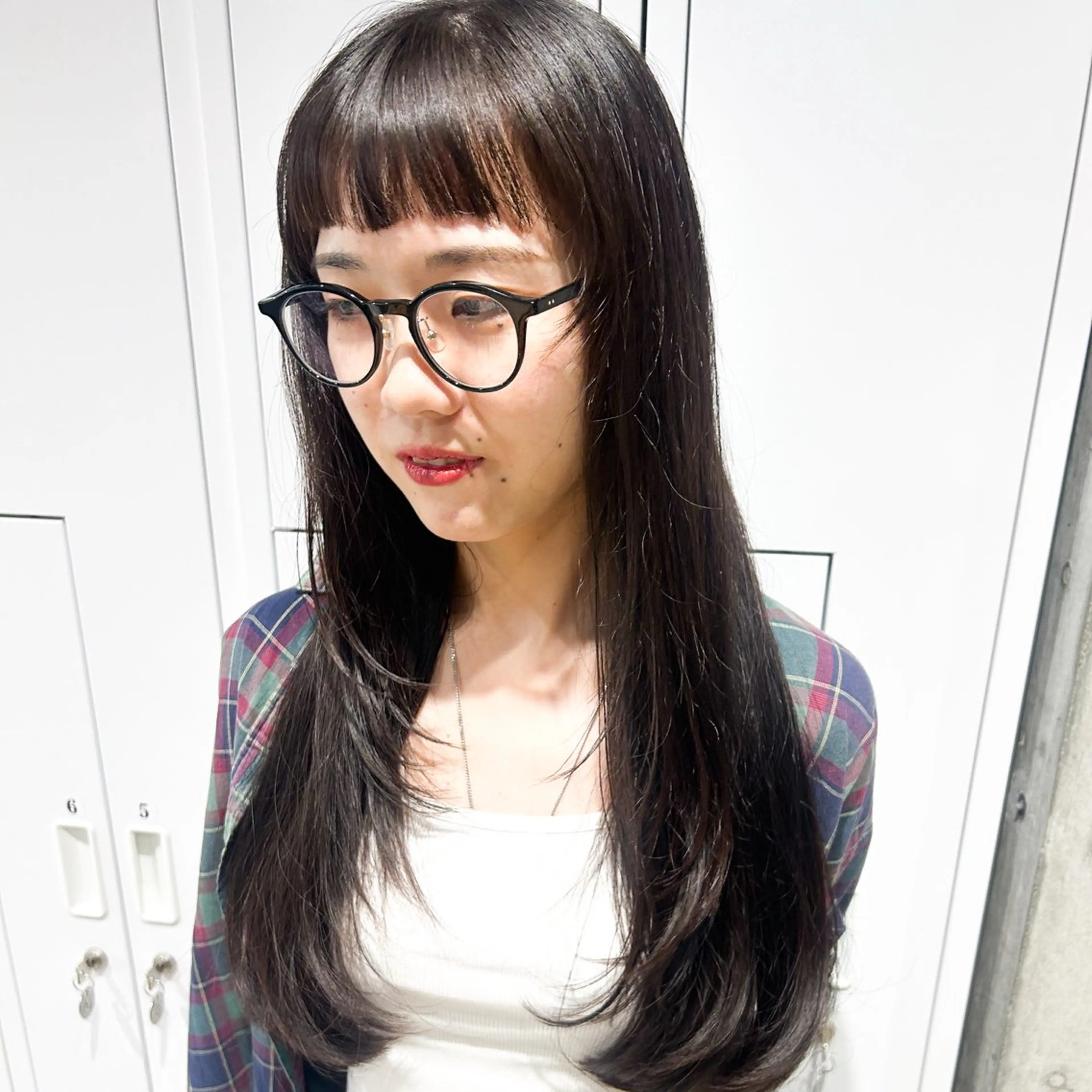 ロング 🤡暖色レイヤー 🤡みさきのヘアスタイル
