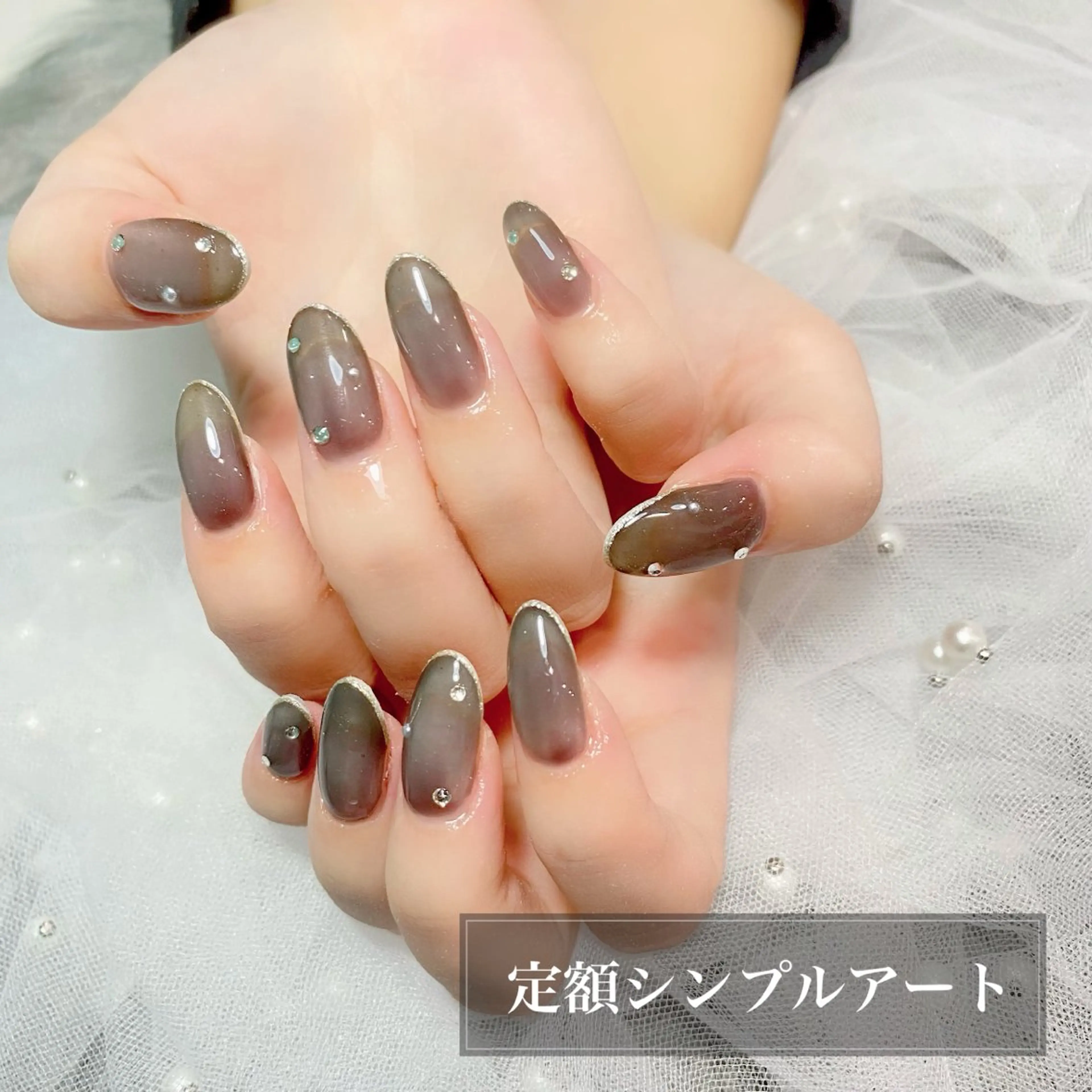 ネイル シンプルネイル ハンドネイル NANA RIKOのエステ・リラクイメージ